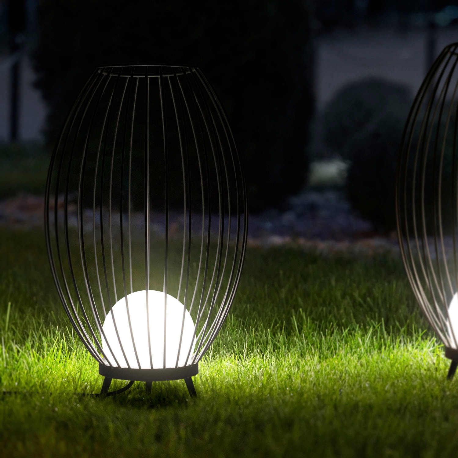 Jahren Außenbeleuchtung Garantie Terrasse | mit Home kaufen Paco XXL IP54 online 3 3000K Stehlampe LED Outdoorleuchte »AUZZURRA«, Kabel 3m