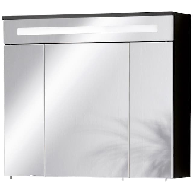 FACKELMANN Spiegelschrank »Kara«, Badmöbel Breite 80 cm, 3 Türen,  doppelseitig verspiegelt online kaufen | mit 3 Jahren XXL Garantie