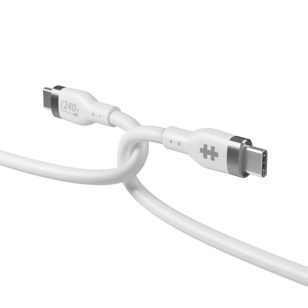 Targus USB-Kabel »Silicone USB-C Lade-Kabel 2 m 240W«, USB-C, 200 cm