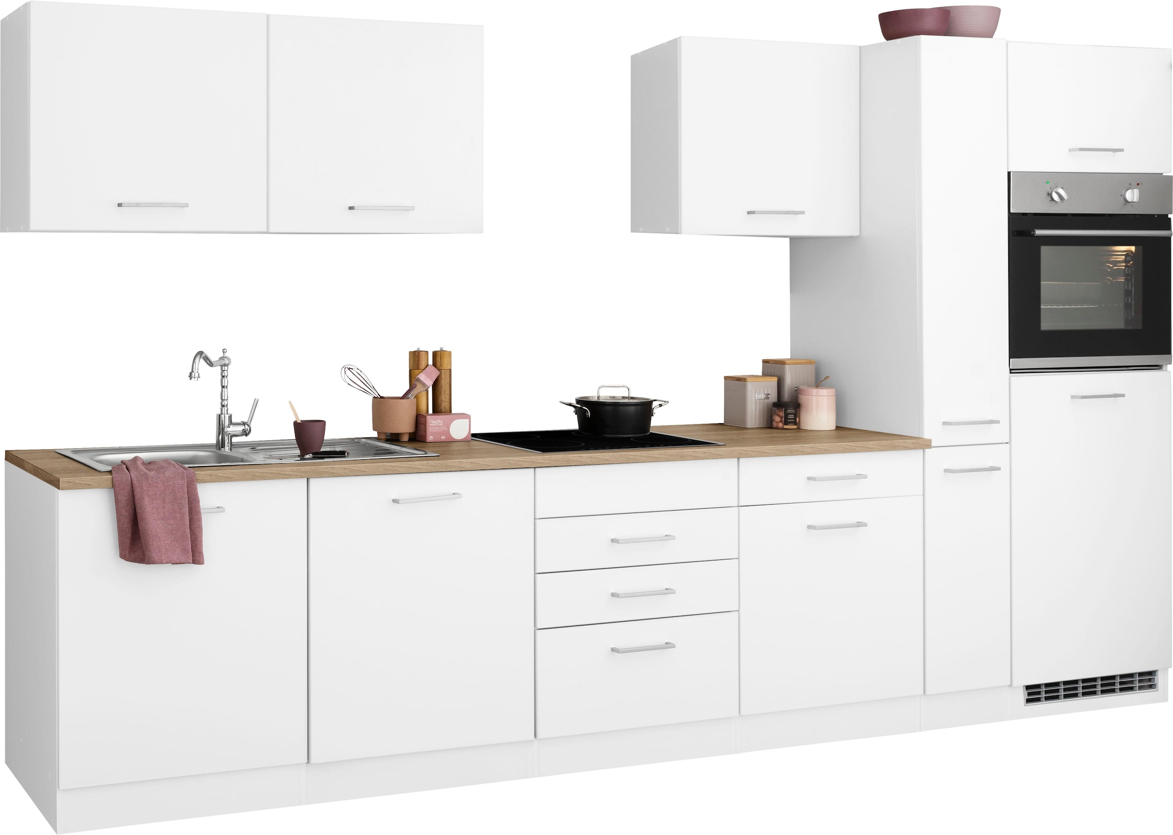 HELD MÖBEL Küchenzeile »Visby«, für Breite cm E-Geräte, ohne Kühlschrank 330 Raten auf bestellen