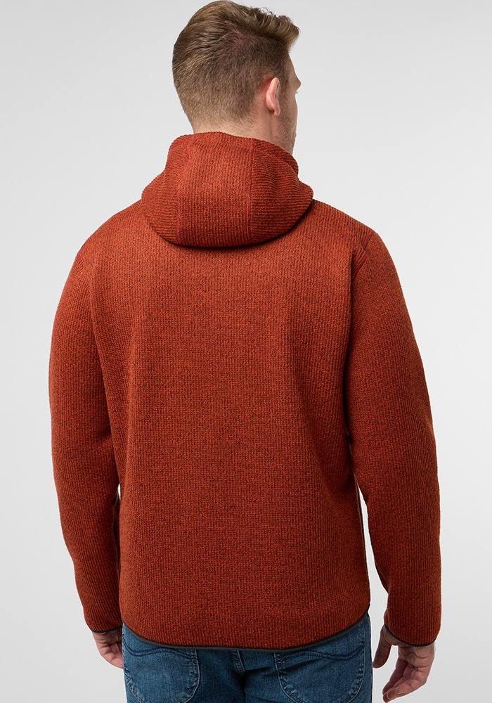 Jack Wolfskin Fleecejacke »KAMINFEUER HOODED JKT M«, mit Kapuze