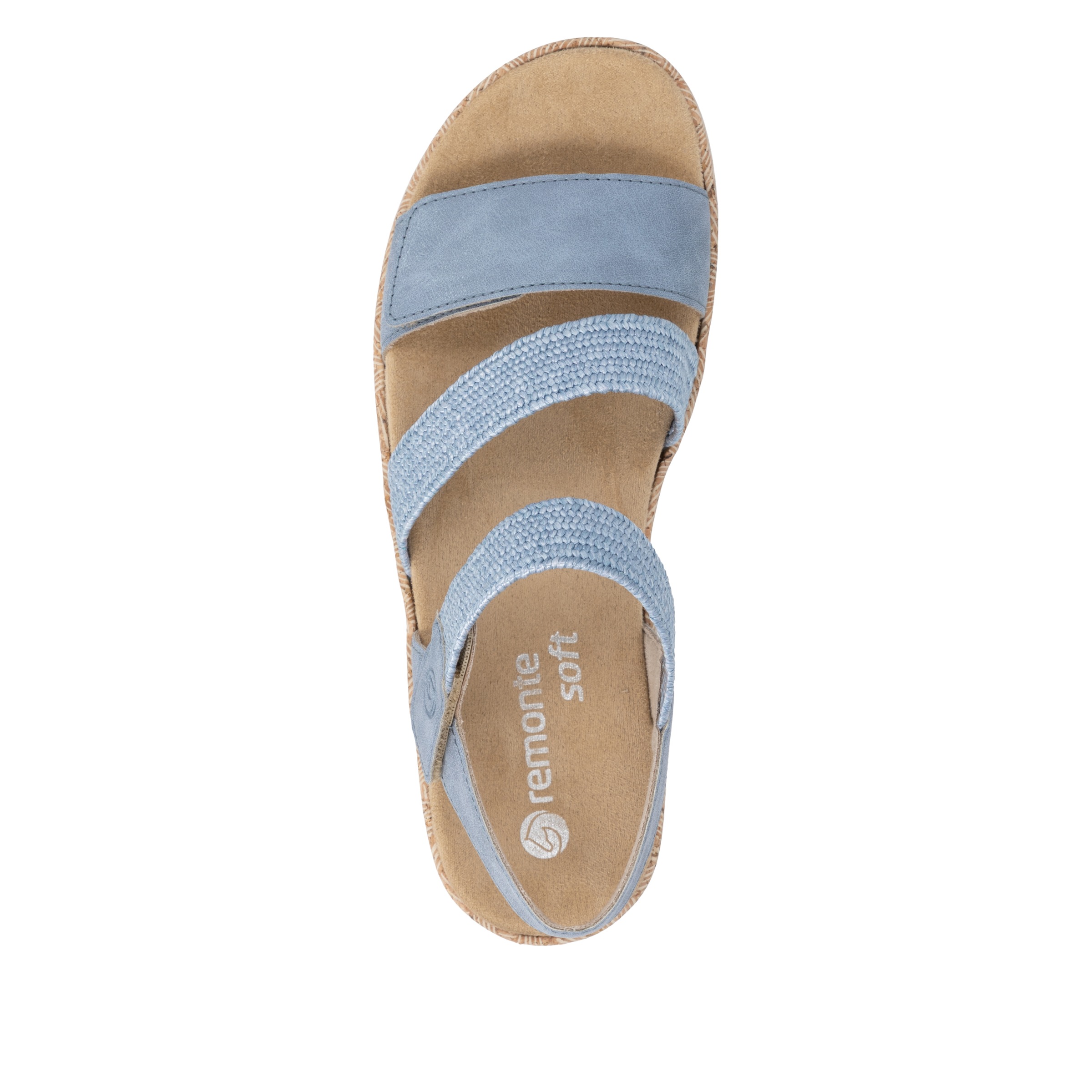 Remonte Keilsandalette  Riemchensandale, Bequemschuh, Sommerschuh mit Soft-Fußbett