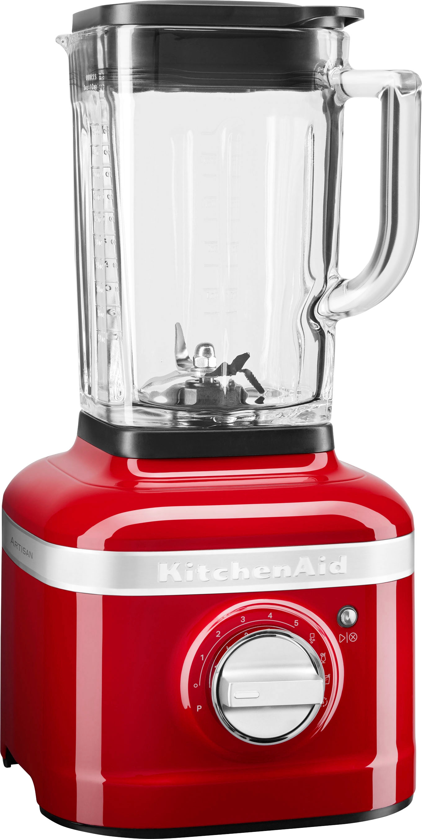 Standmixer W mit »5KSB4026ECA XXL KitchenAid 3 Garantie 1200 LIEBESAPFEL-ROT«, Jahren