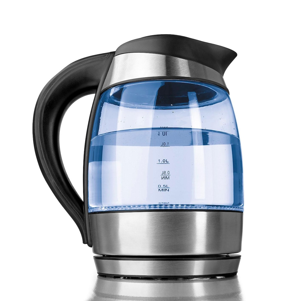 GOURMETmaxx Wasserkocher »Glas-Wasserkocher«, 1,8 l, 2200 W