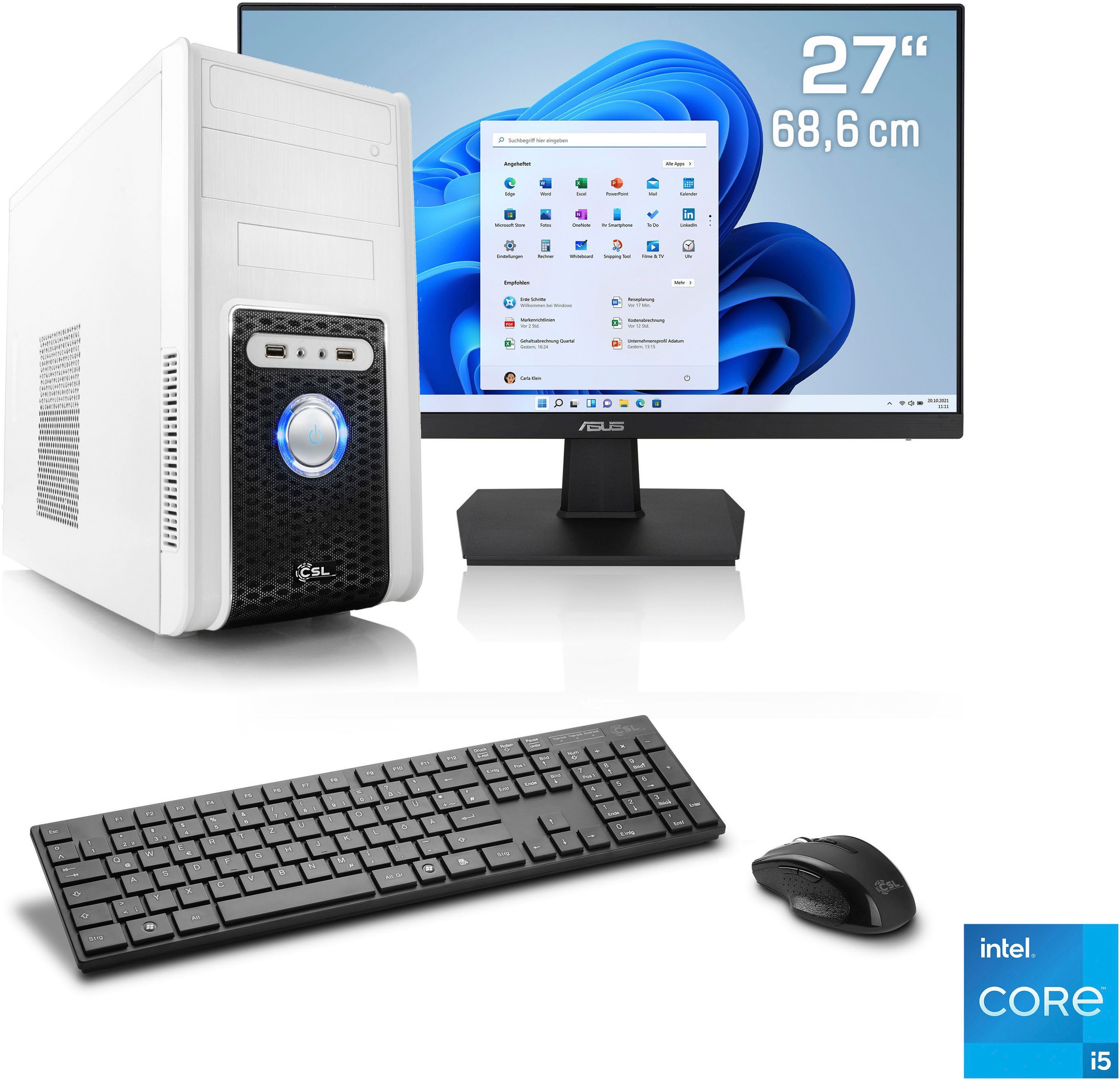 CSL PC-Komplettsystem »Speed V25123«, (1 St.)