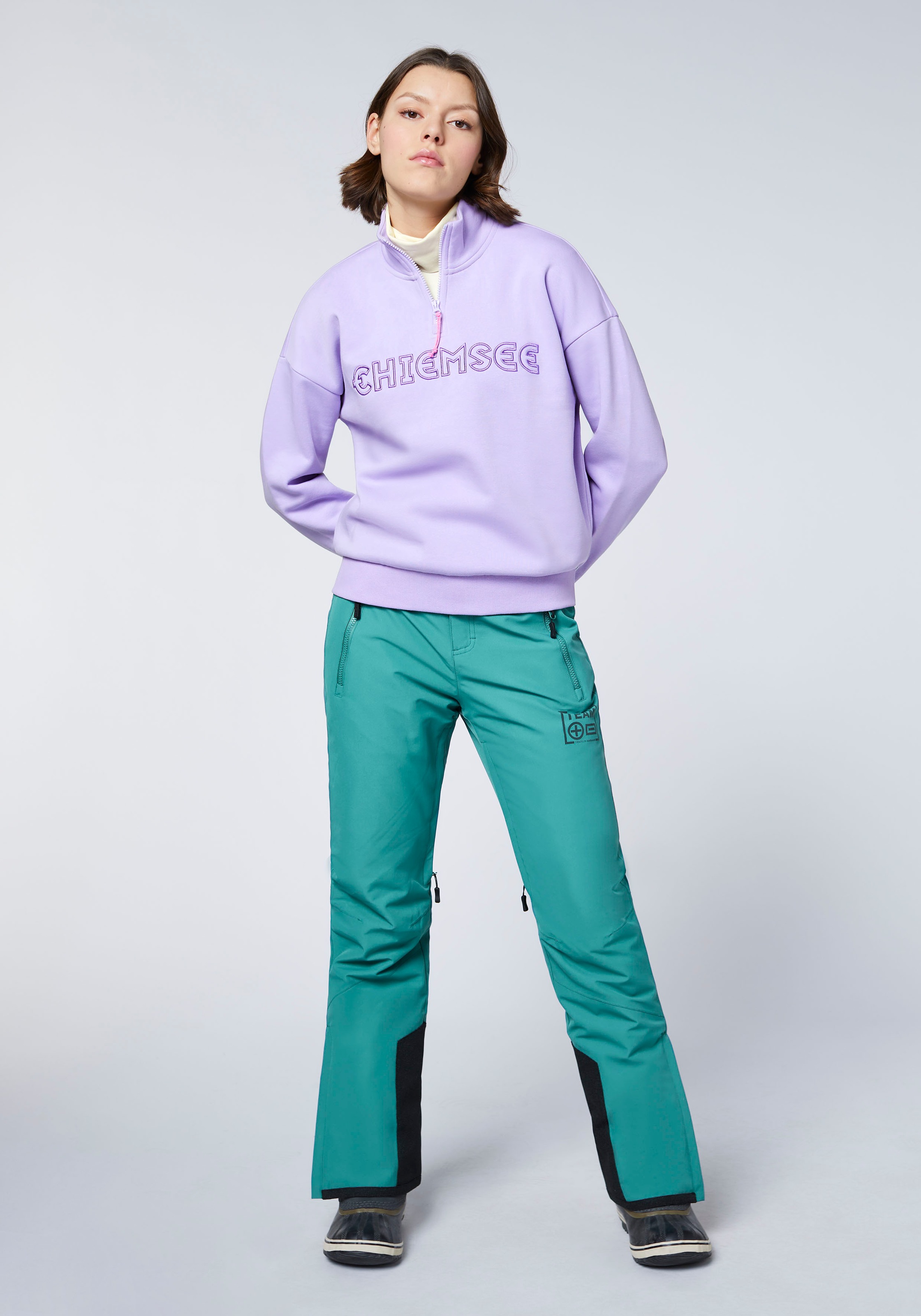 Chiemsee Sweater , - mit kuschelig weich angerauter Innenseite<br/>
