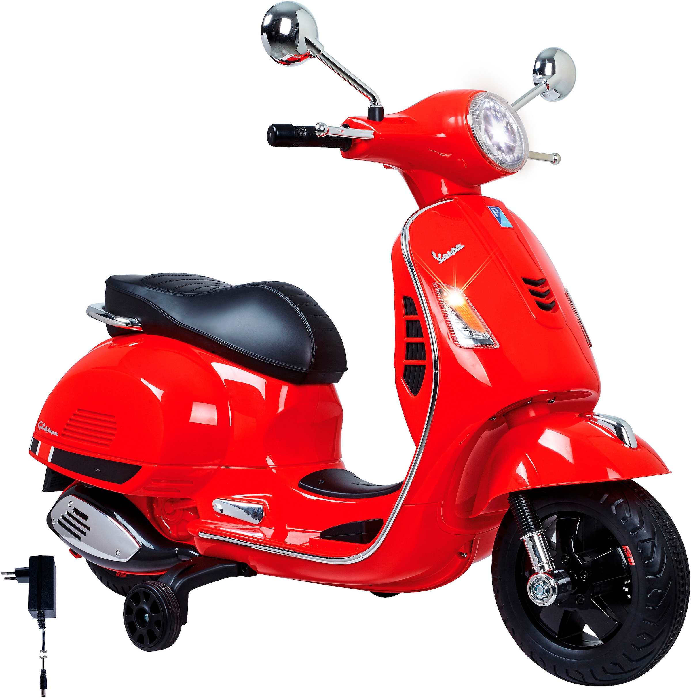 Jamara Elektro-Kinderroller »Ride-on Vespa GTS 125,  Li-Power 12.6« ab 3 Jahren bis 30 kg mit Licht- und Soundeffekten