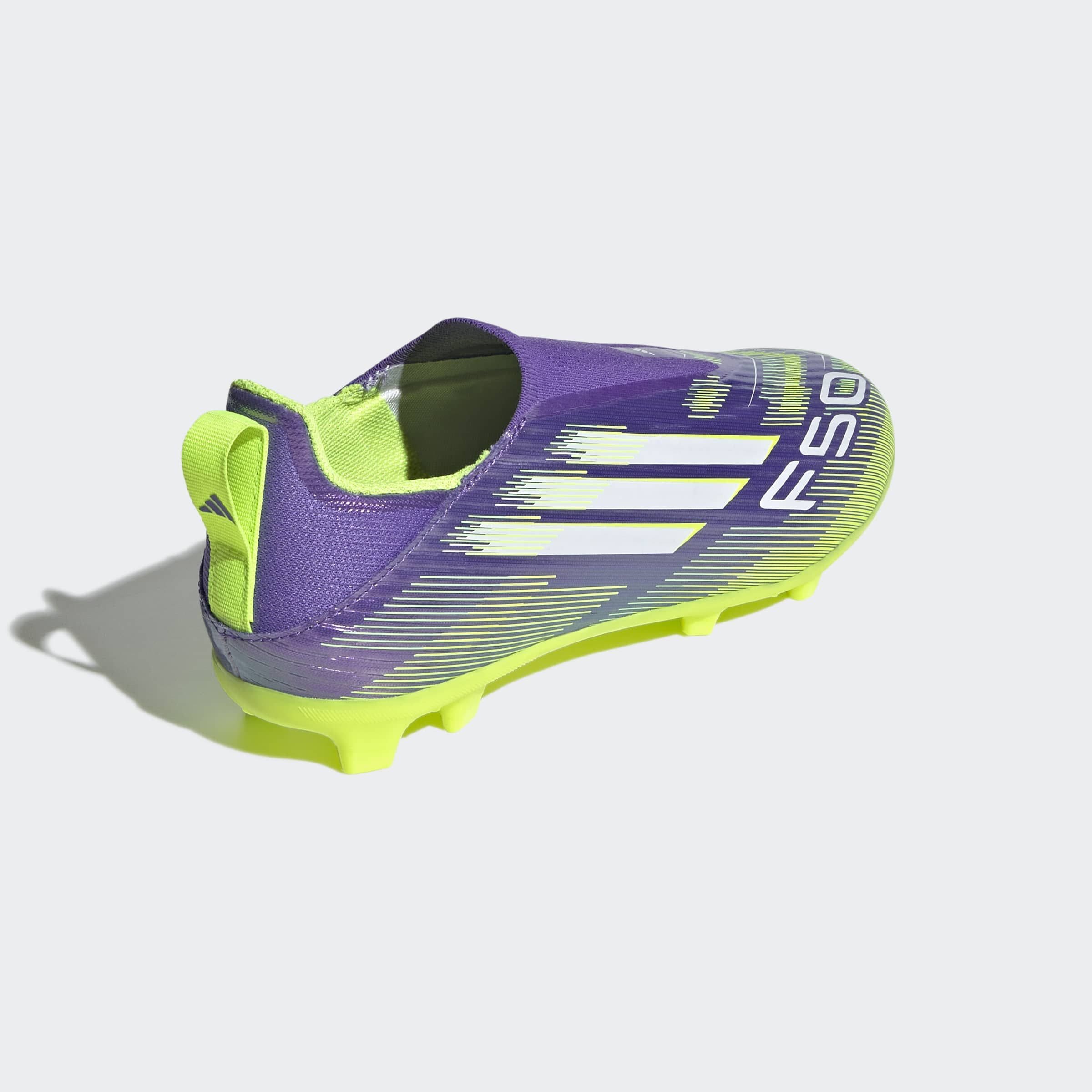 adidas Performance Fußballschuh »F50 LEAGUE LACELESS FIRM/MULTI-GROUND BOOTS KINDER«, geeignet für Rasen- und Kunstrasenplätze