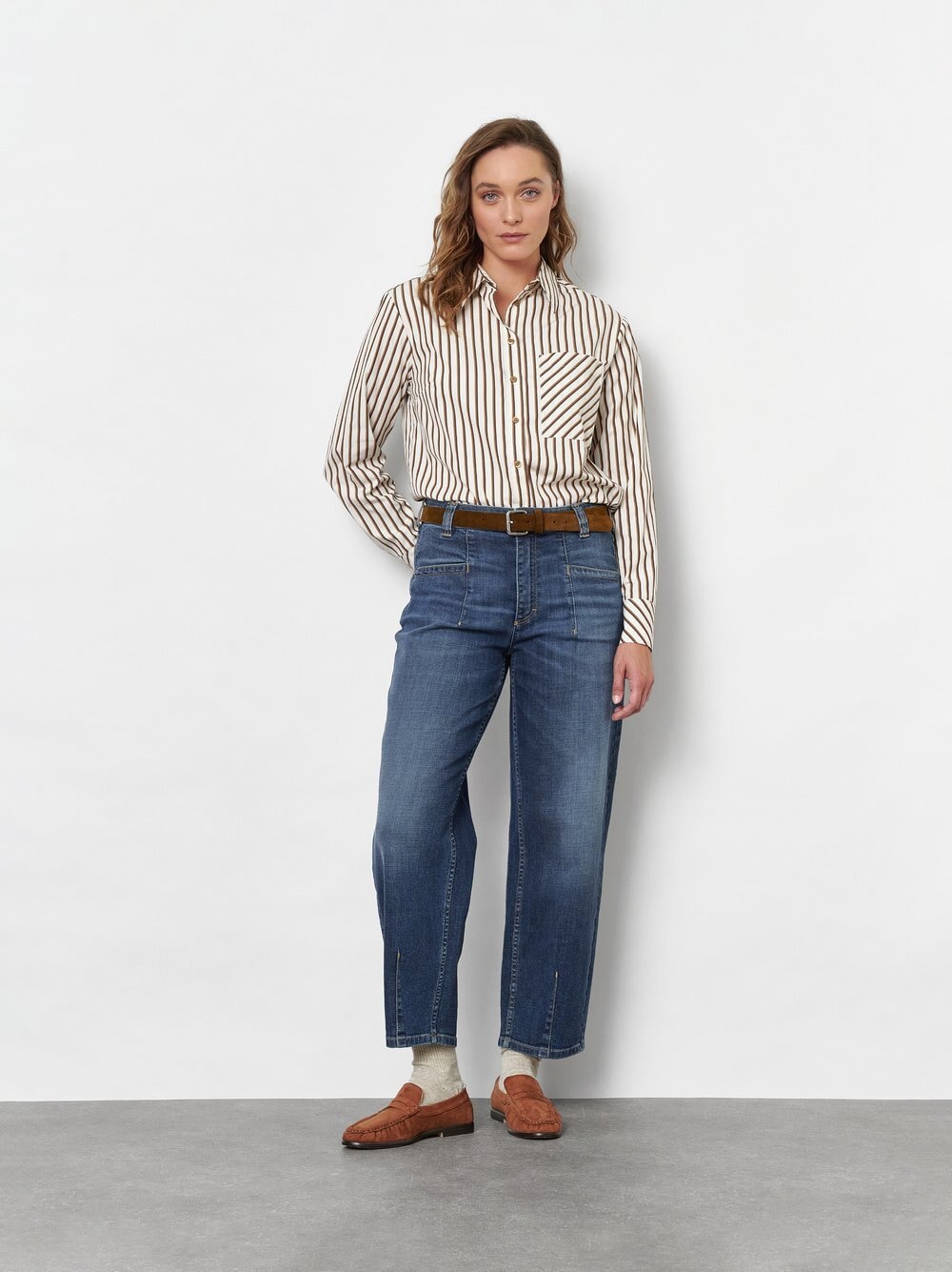 TONI Klassische Bluse »Clyde« mit Streifen