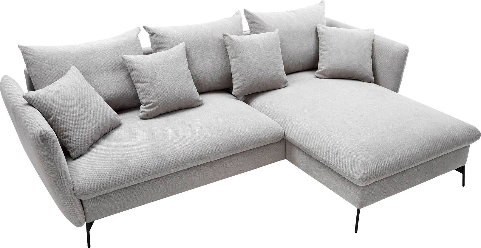 andas Ecksofa »LIVORNO«, mit Bettfunktion und Bettkasten