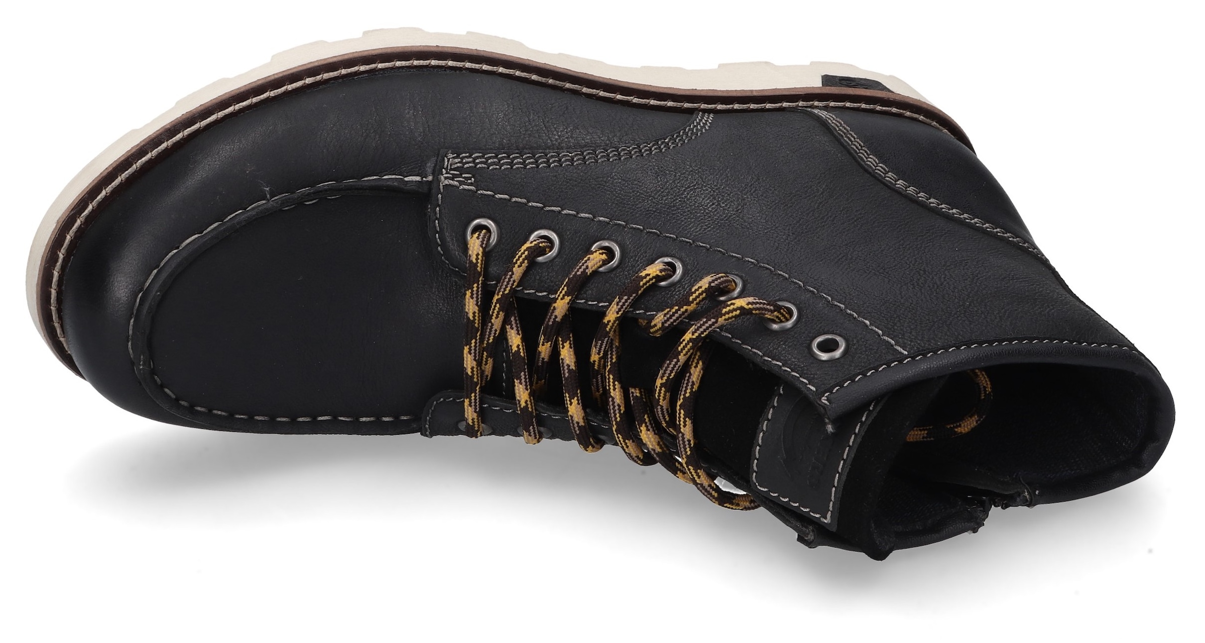 Dockers by Gerli Schnürboots, Boots, Freizeitschuh mit gepolsterter Innensohle