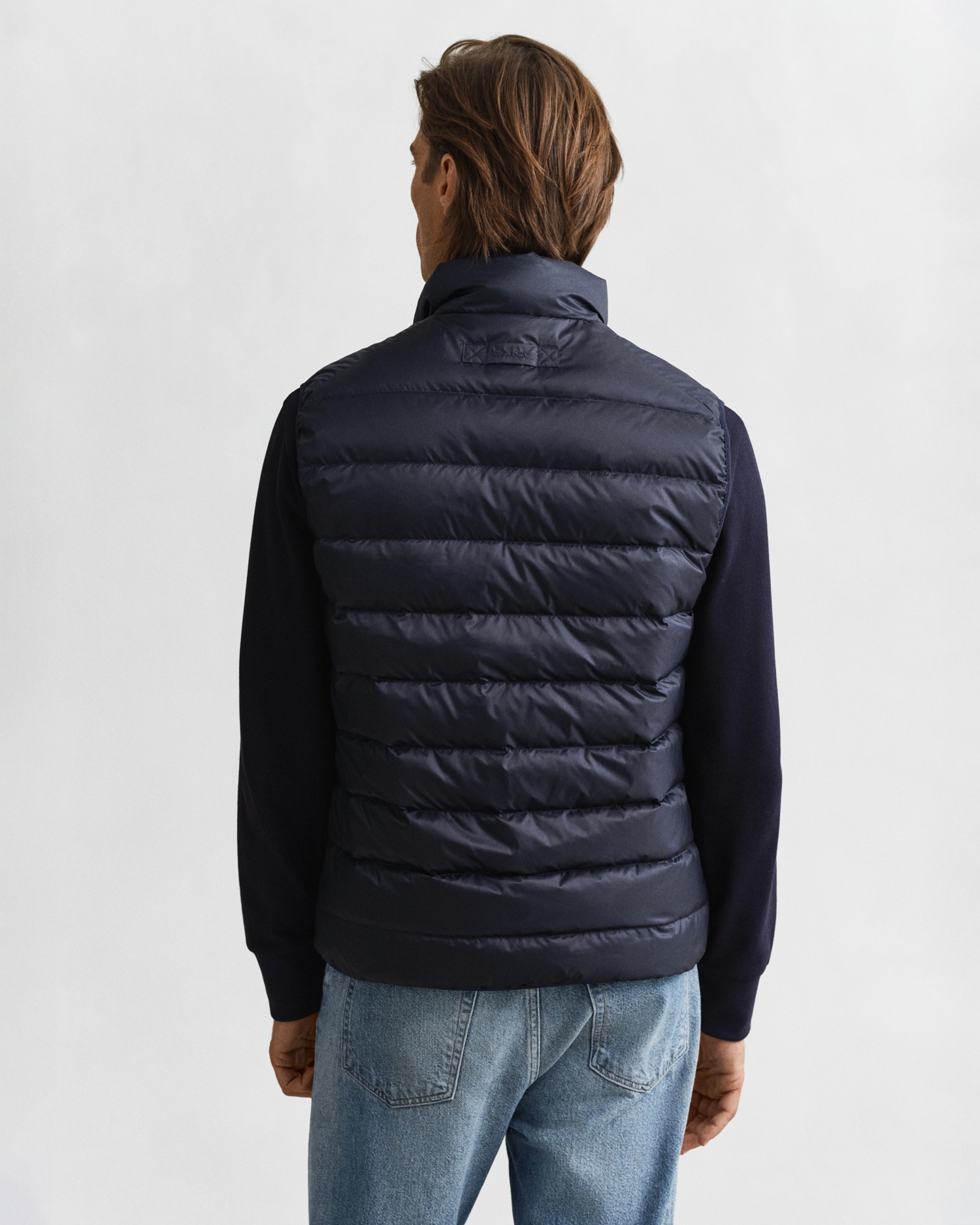 Gant Steppweste »LIGHT DOWN VEST« Stehkragen, leicht, 2-Wege Reißverschluss