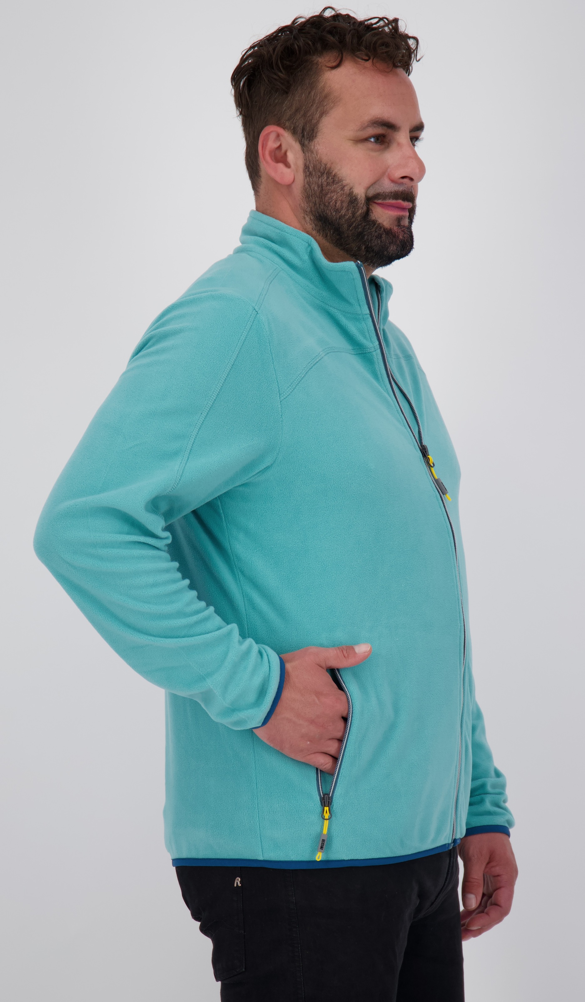 DEPROC Active Fleecejacke »KIRKVALE II MEN«, weiche Fleecejacke in traditioneller Optik