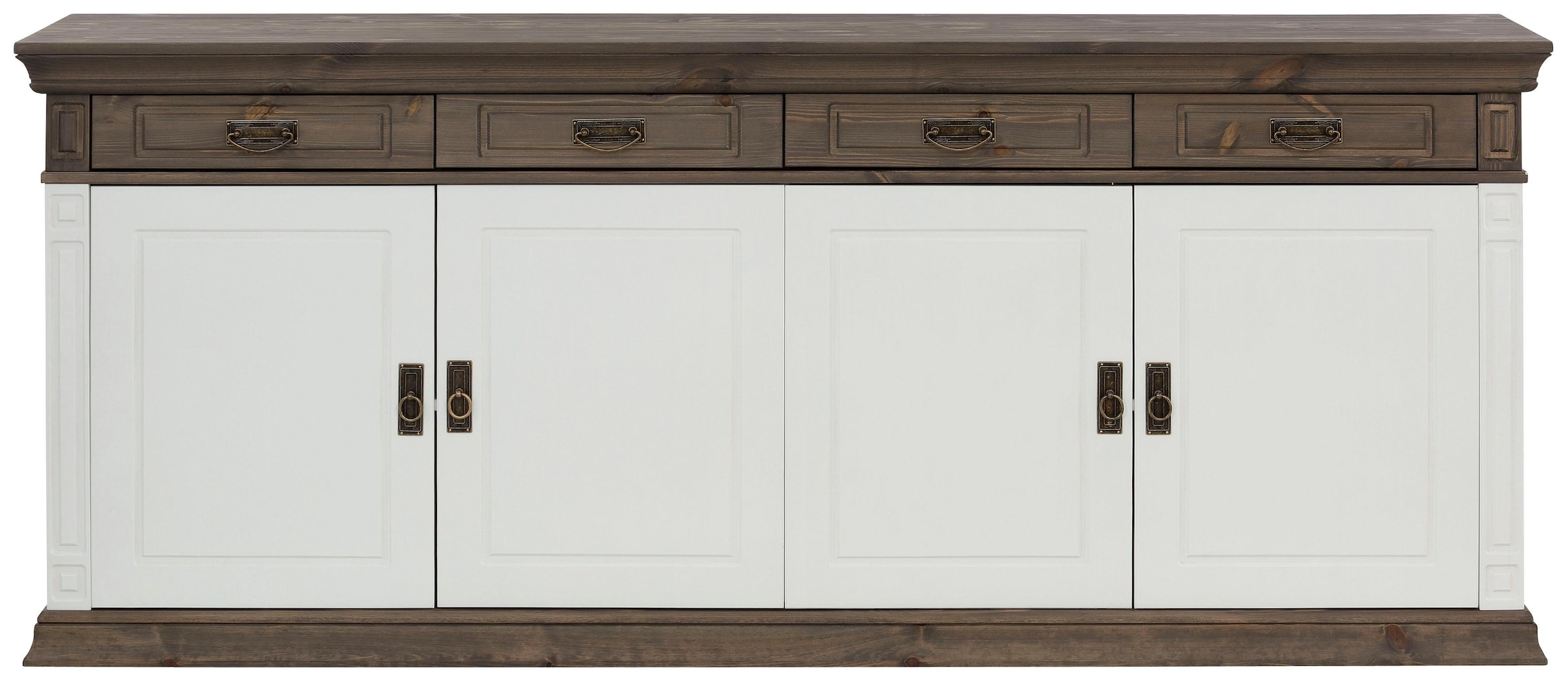 Home affaire Sideboard »Vinales«, Kommode im klassischen Landhausstil, Breite 202 cm