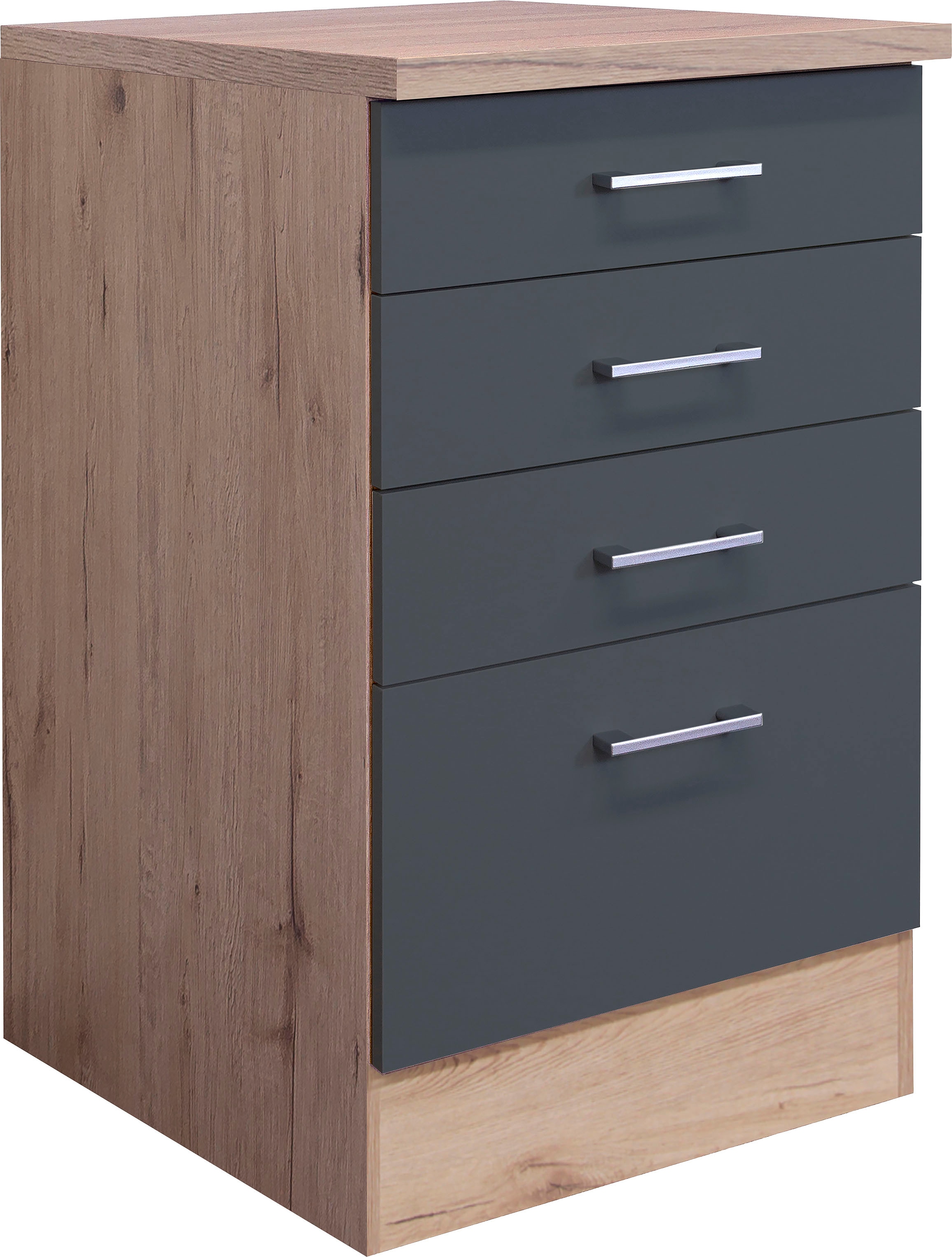 Flex-Well Schubkasten-Unterbau »Morena«, (B x H x T) 50 x 85 x 60 cm, mit praktischen Schubkästen