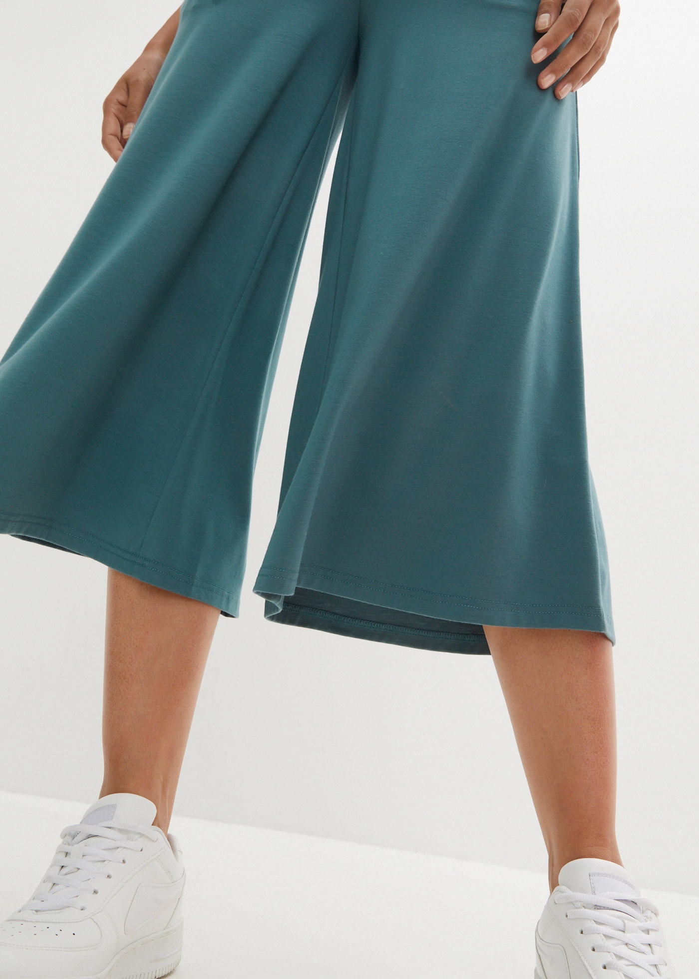 bonprix Culotte  Loungewear Culotte mit weitem Bein