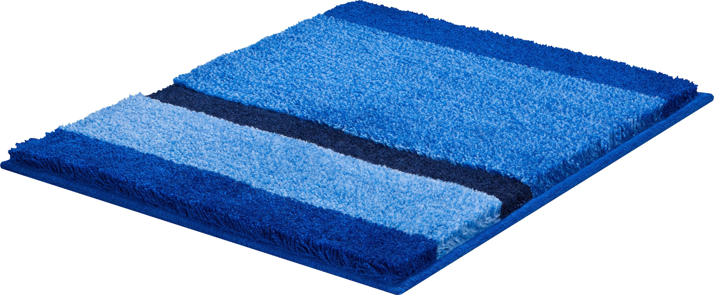 Grund Badematte »Room«, rutschhemmend beschichtet, fußbodenheizungsgeeignet, besonders dichter Flor, Badematte mit Streifen