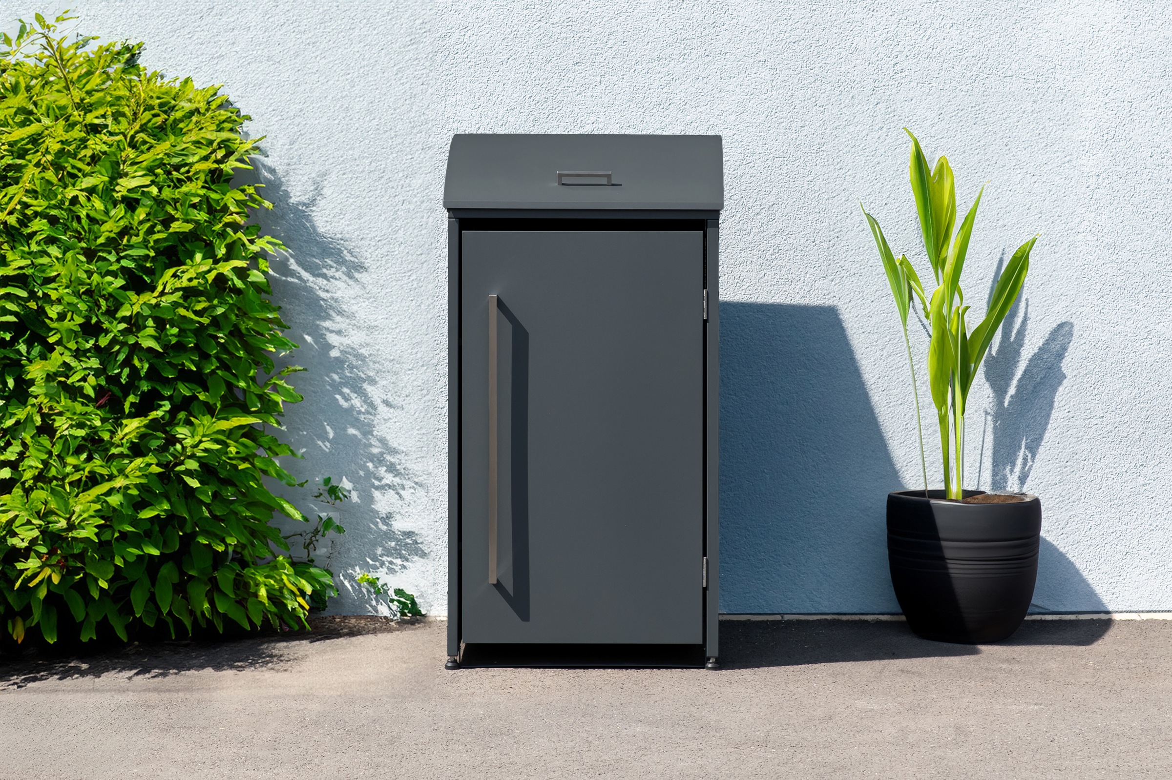 WESTMANN Mülltonnenbox »Moderna 1« Platz für 1 Mülltonne 240 L, BxHxT: 72x83x135 cm