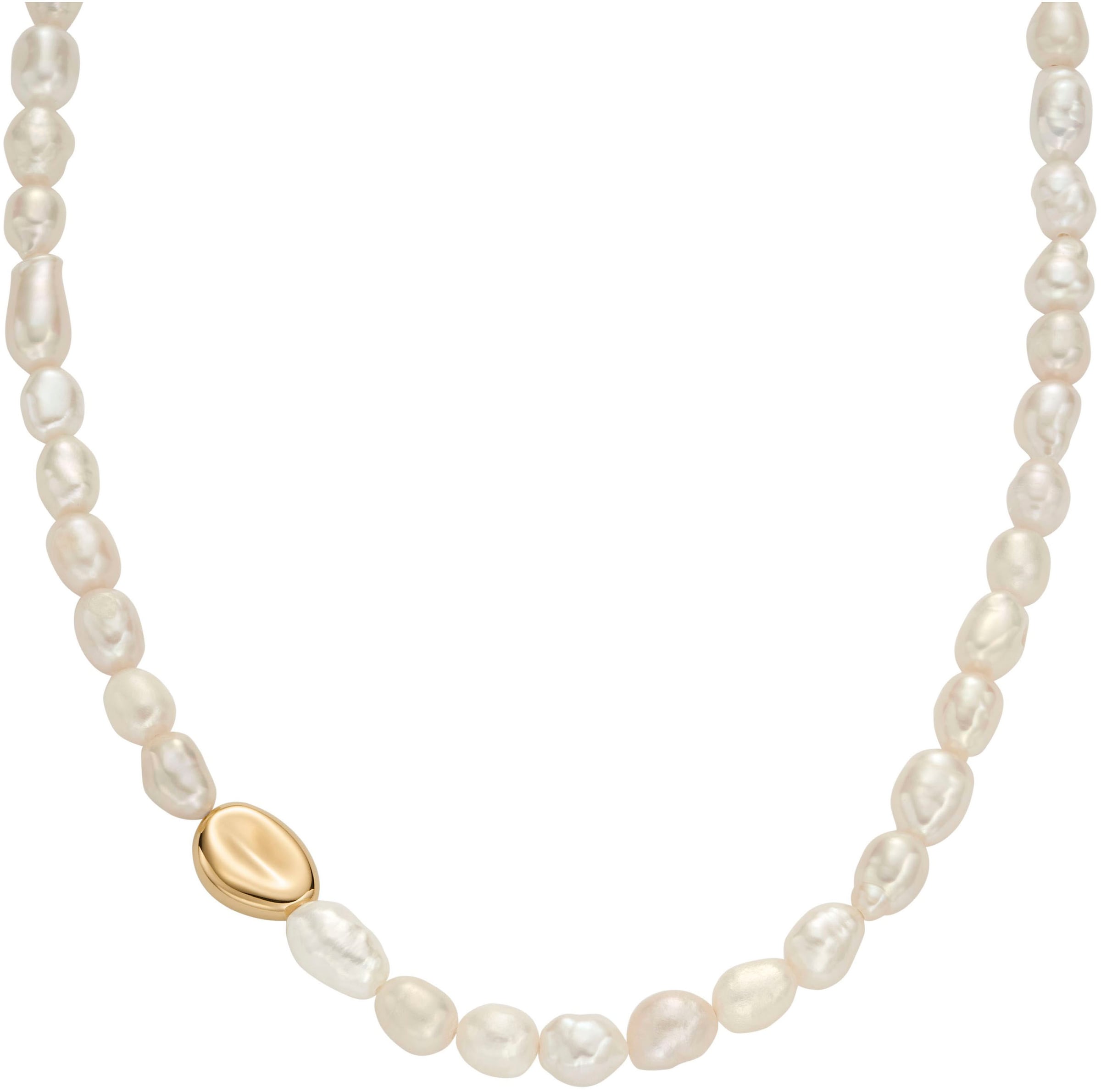 Perlenkette »Schmuck Geschenk Edelstahl Kette AGNETHE PEARL, SKJ1824710«, mit...