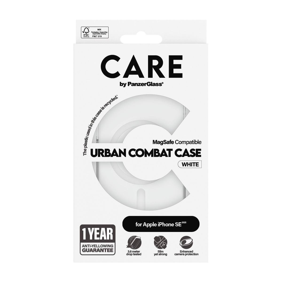 CARE by PanzerGlass Handyhülle »Flagship Case Urban Combat«, Backcover, Schutzhülle, Handyschutzhülle, Case, Schutzcase, stoßfest