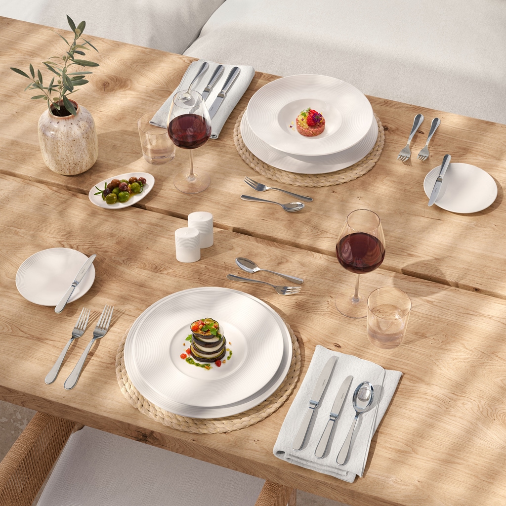 Villeroy & Boch Tafelgabel »Tafelgabel Oscar 200 mm 6er Set silber« Spülmaschinenfest