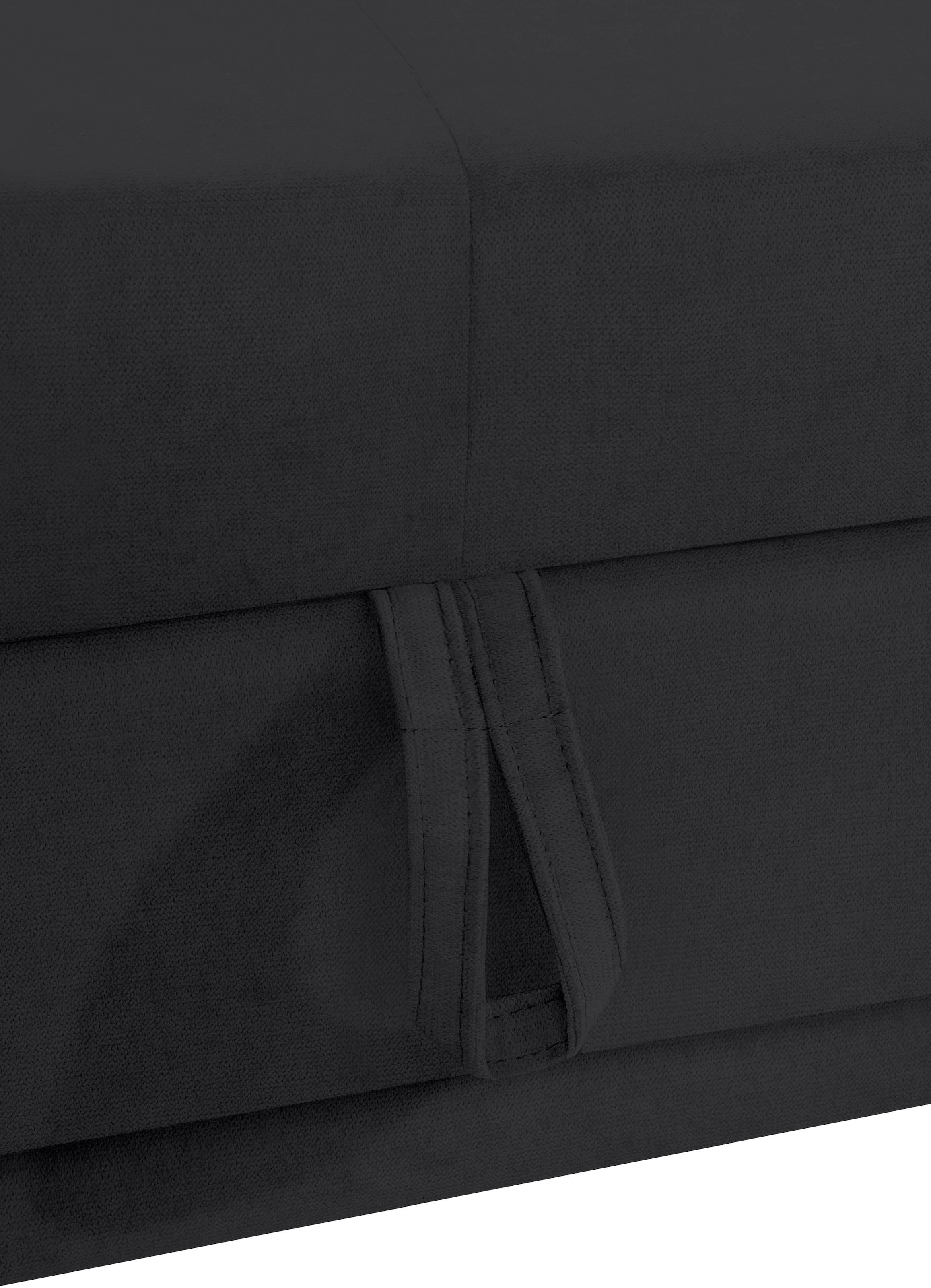 COTTA Ecksofa »Holiday L-Form mit Sitztiefen-, Armteil- und Kopfteilverstellung«, wahlweise mit Bettfunktion inkl. Bettkasten