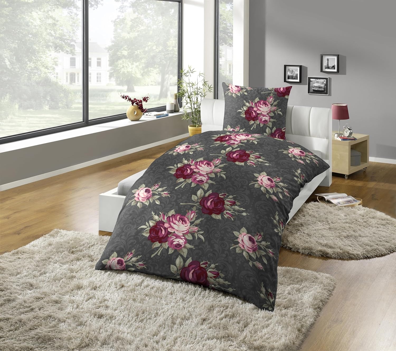 KiNZLER Bettwäsche »Polycotton Flanell« 2 tlg. besonders weich, verschiedene Designs