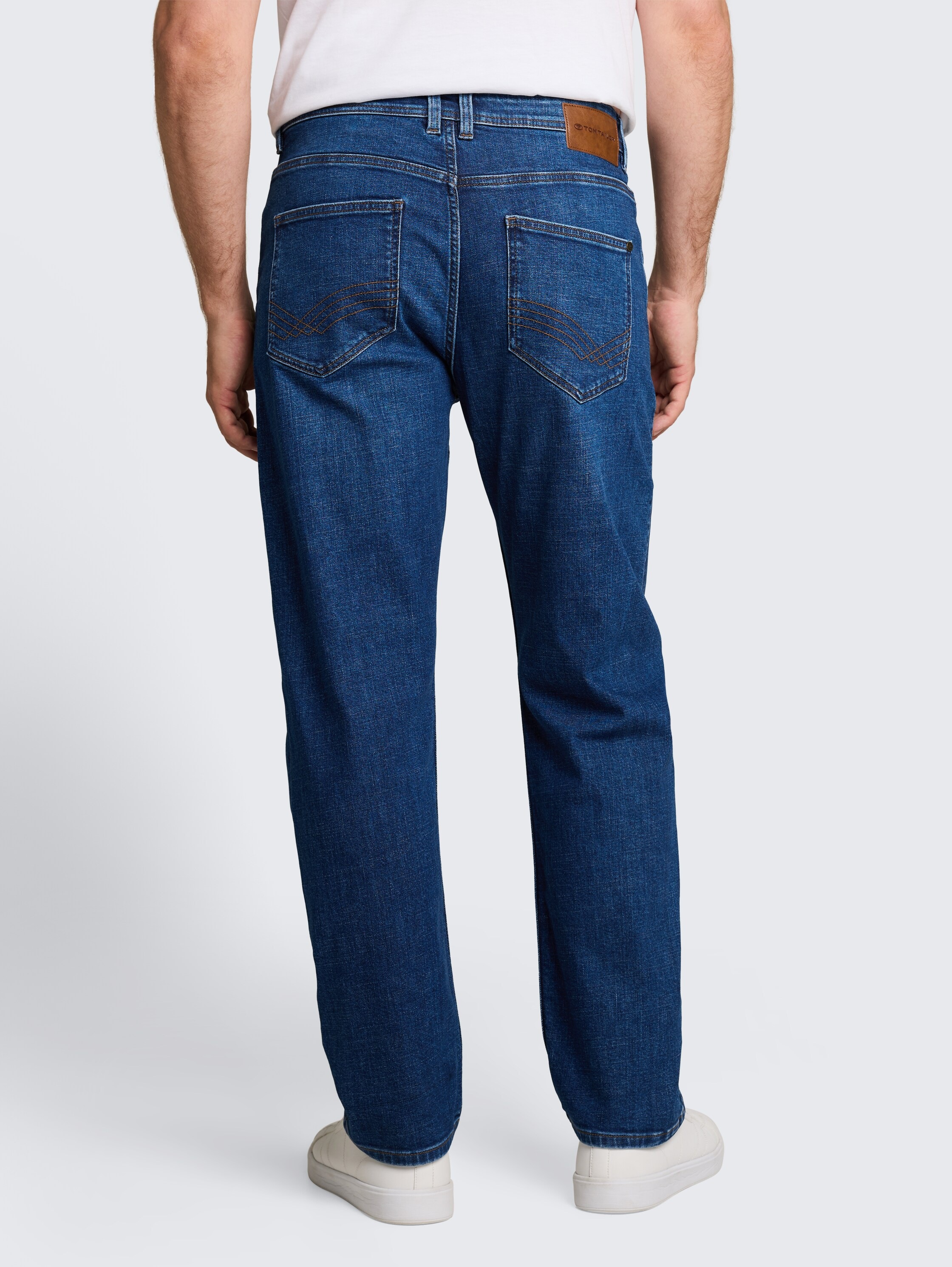 TOM TAILOR 5-Pocket-Jeans im Relaxed Fit / mit Stretch
