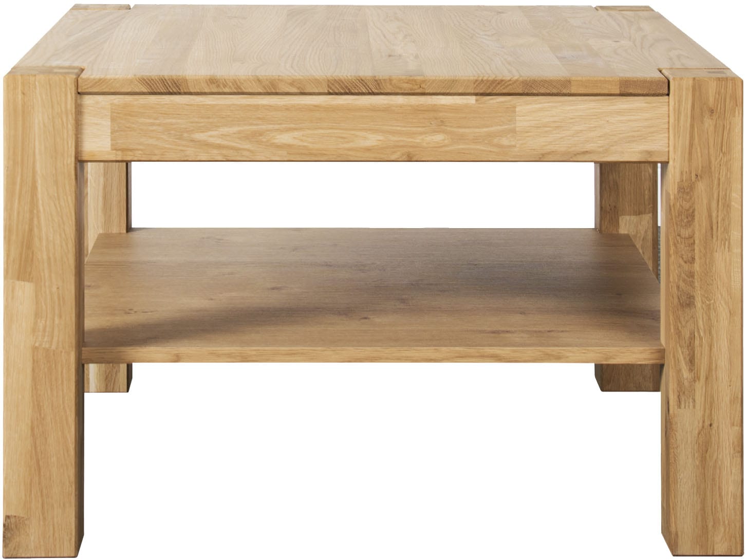 VOGL Möbelfabrik Couchtisch »Toronto«, in 2 Größe, mit Ablageboden, teilmassiv, Höhe 46 cm, Made in Germany