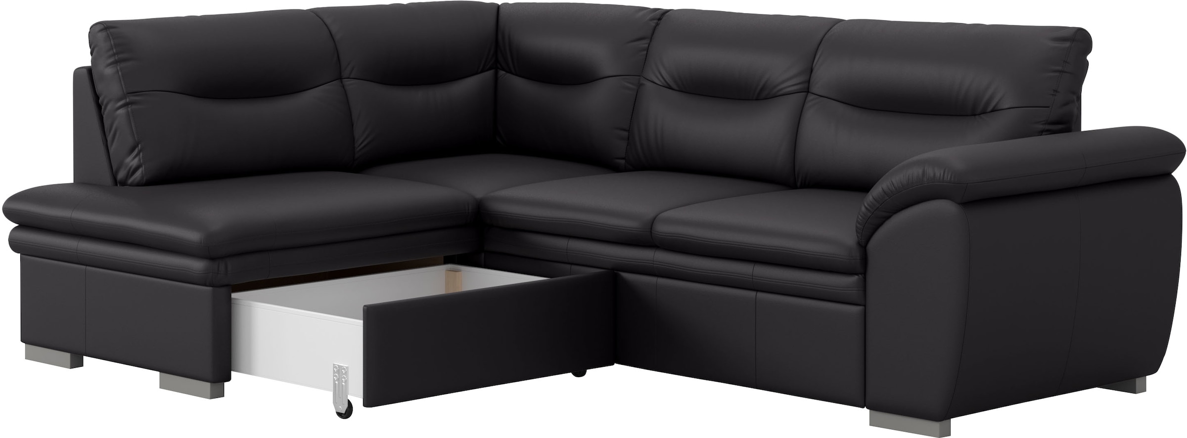 COTTA Ecksofa wahlweise mit Schlaffunktion & Bettkasten