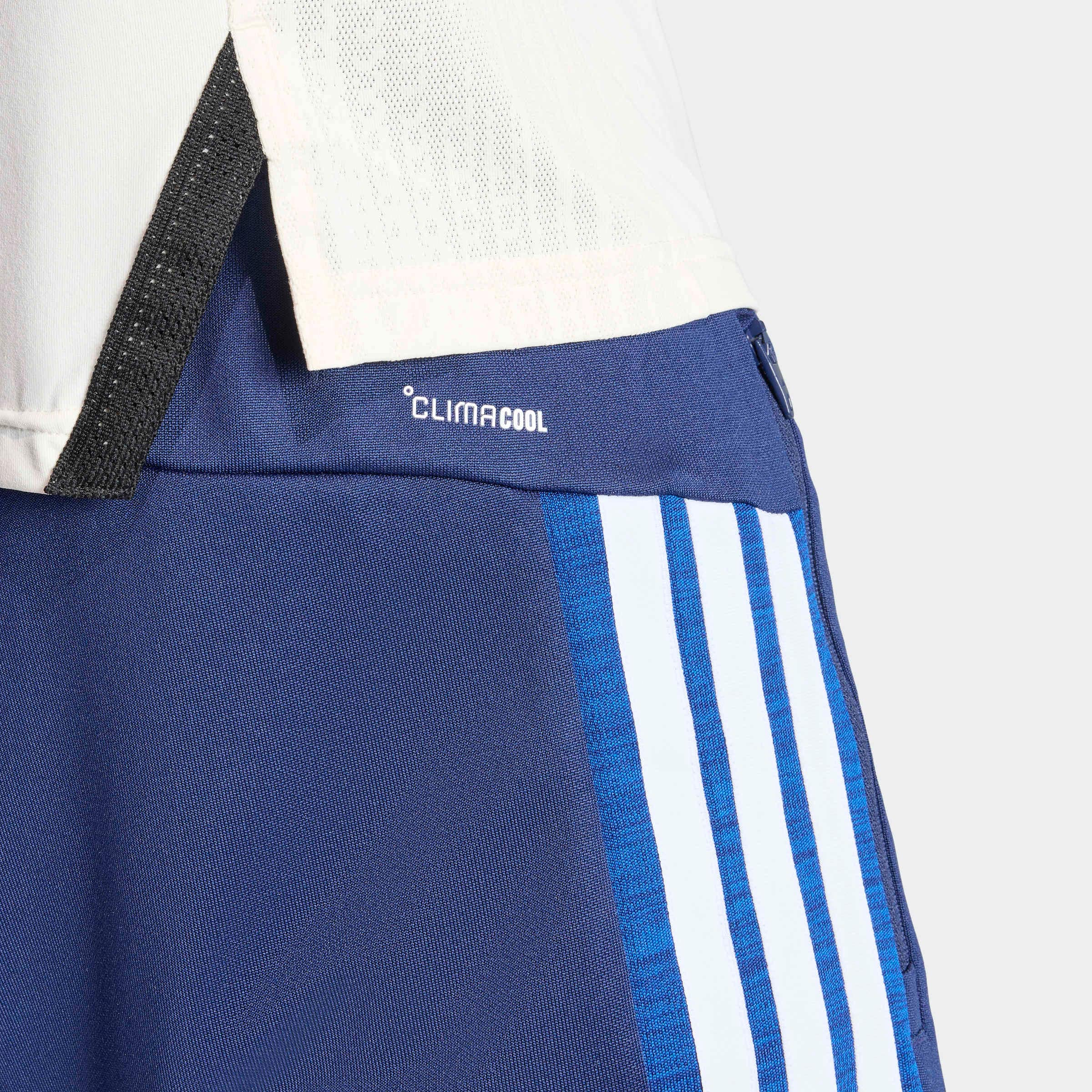 adidas Performance Shorts »WORKOUT ESSENTIALS ALL-SET 3-STRIPES KNIT«  für sportliche Aktivitäten, mit normal-weiter Passform, aus Polyester