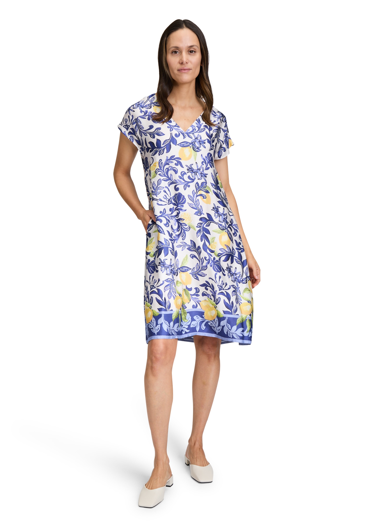 Vera Mont Sommerkleid »Sommerkleid mit überschnittenen Ärmeln«