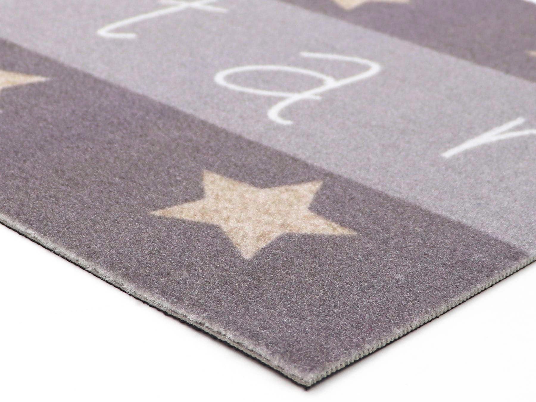Primaflor-Ideen in Textil Küchenläufer »KITCHEN STAR«, rechteckig, mit  Schriftzug & Motiv Sterne, rutschhemmend, waschbar, Küche