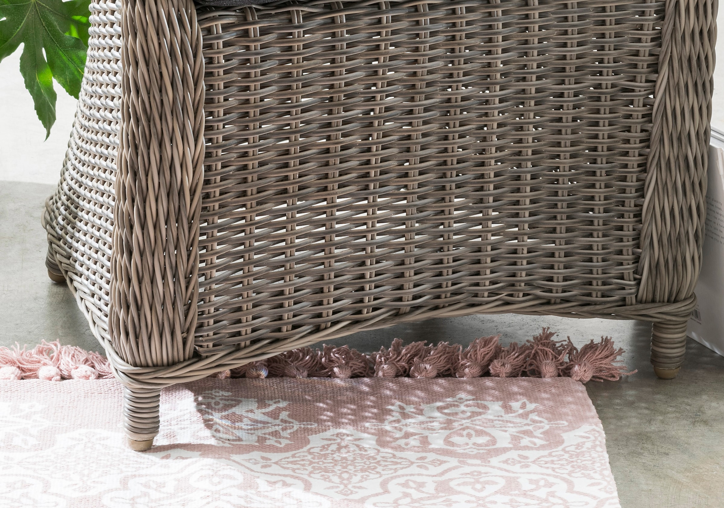 Destiny Gartensessel »MALAGA« Set, 2 Stk. tlg. Aluminium, Polyrattan, inkl. Auflagen