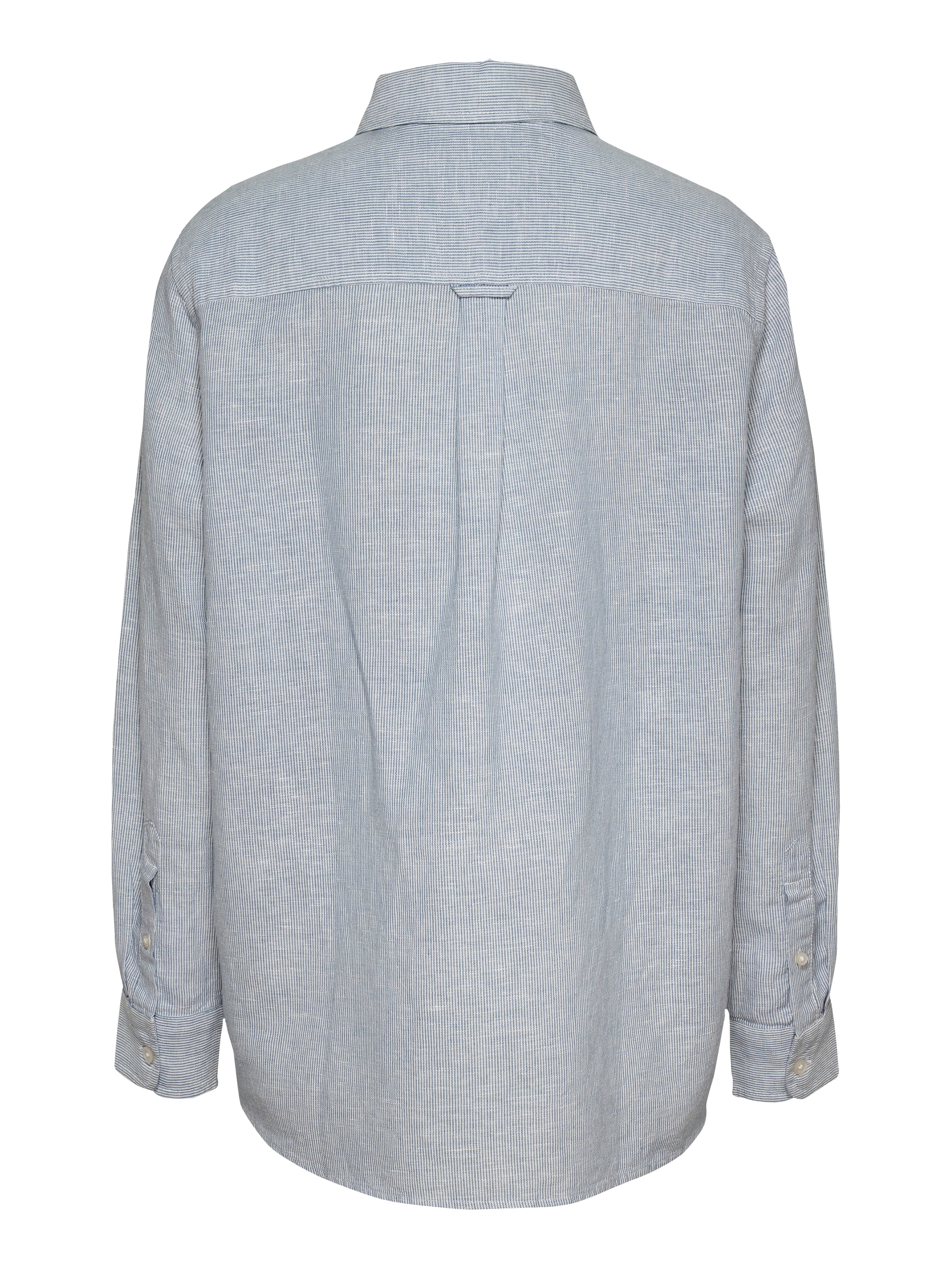 Tommy Jeans Hemdbluse »TJW RLX LINEN SHIRT«, mit Logostickerei