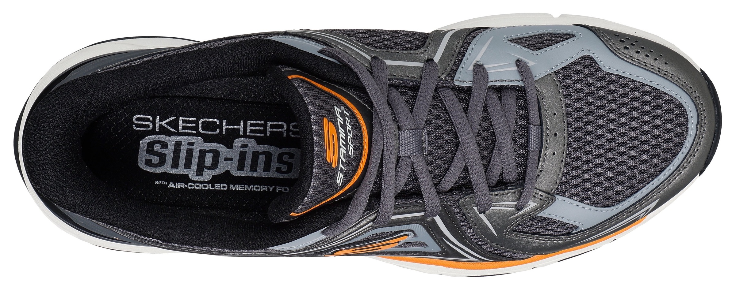 Skechers Slip-On Sneaker »STAMINA SPORT«  Trainingsschuh, Retro Sneaker mit Slip-ins