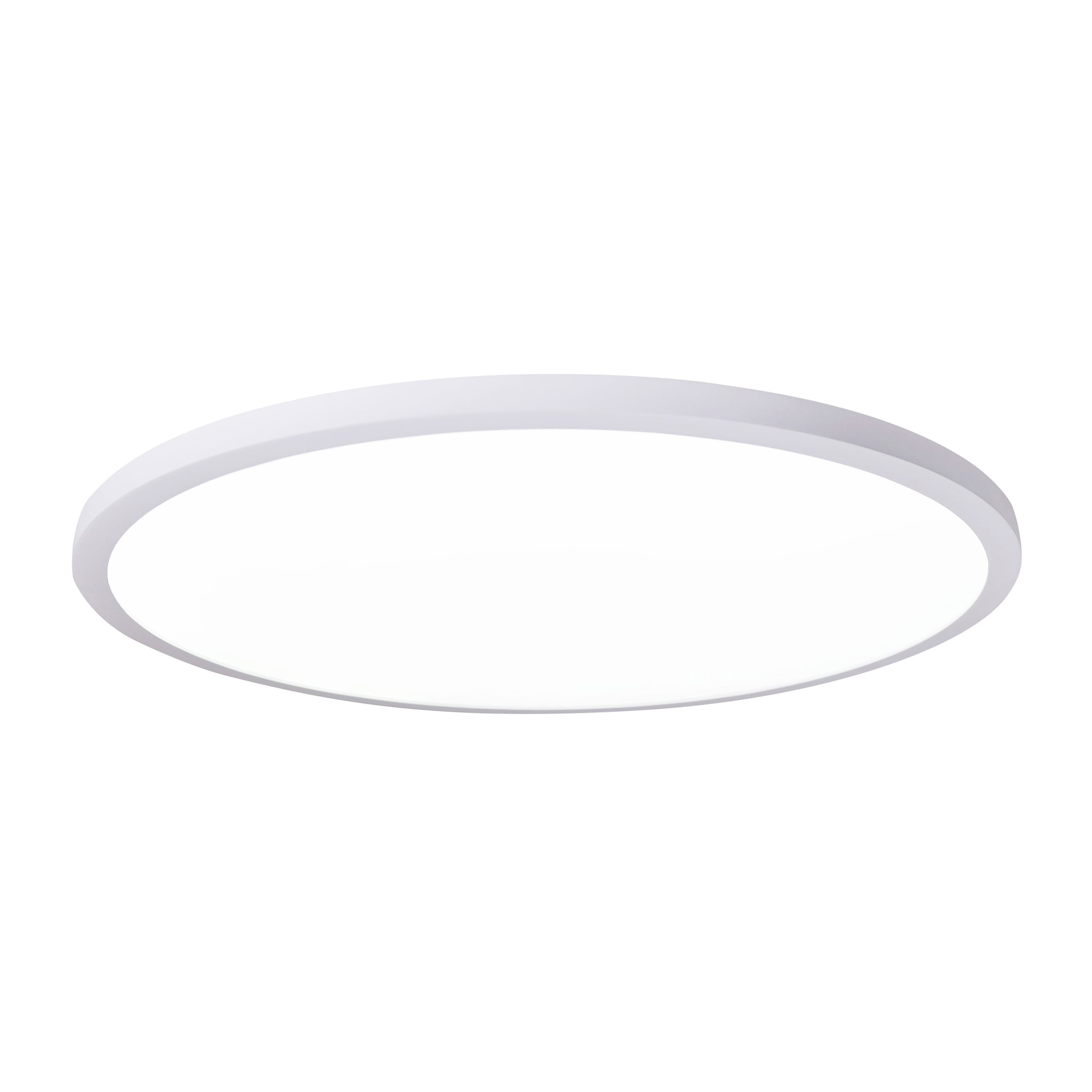näve LED Deckenleuchte »Luzern« LED-Modul 1 Stk. warmweiß - kaltweiß incl. Fernbedienung, Nachtlichtfunktion, CCT, dimmbar, D: 100cm, weiß