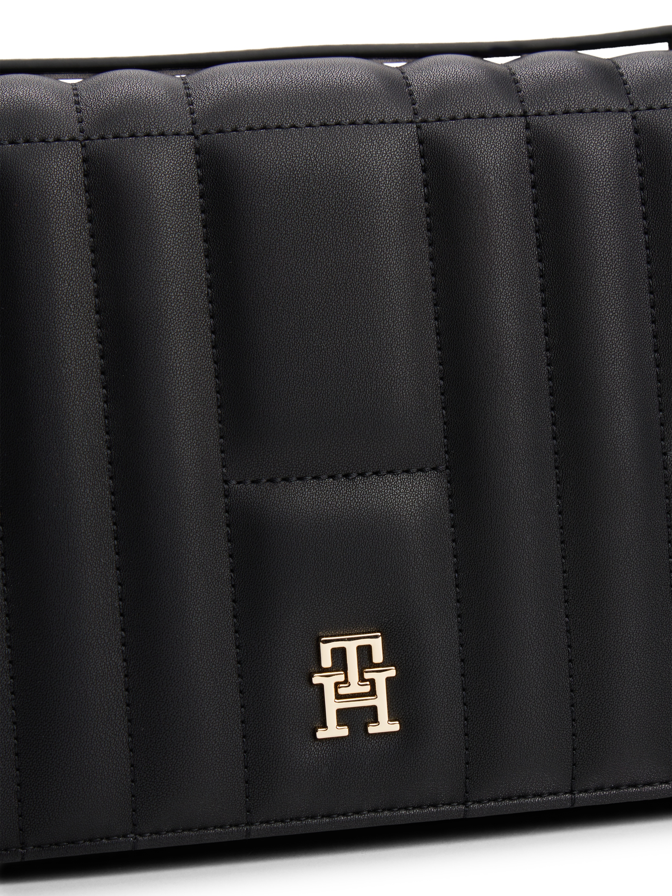 Tommy Hilfiger Umhängetasche »TH FEMININE CONV CROSSOVER«, Damen-Schultertasche, Clutch, Minibag mit modischer Steppung