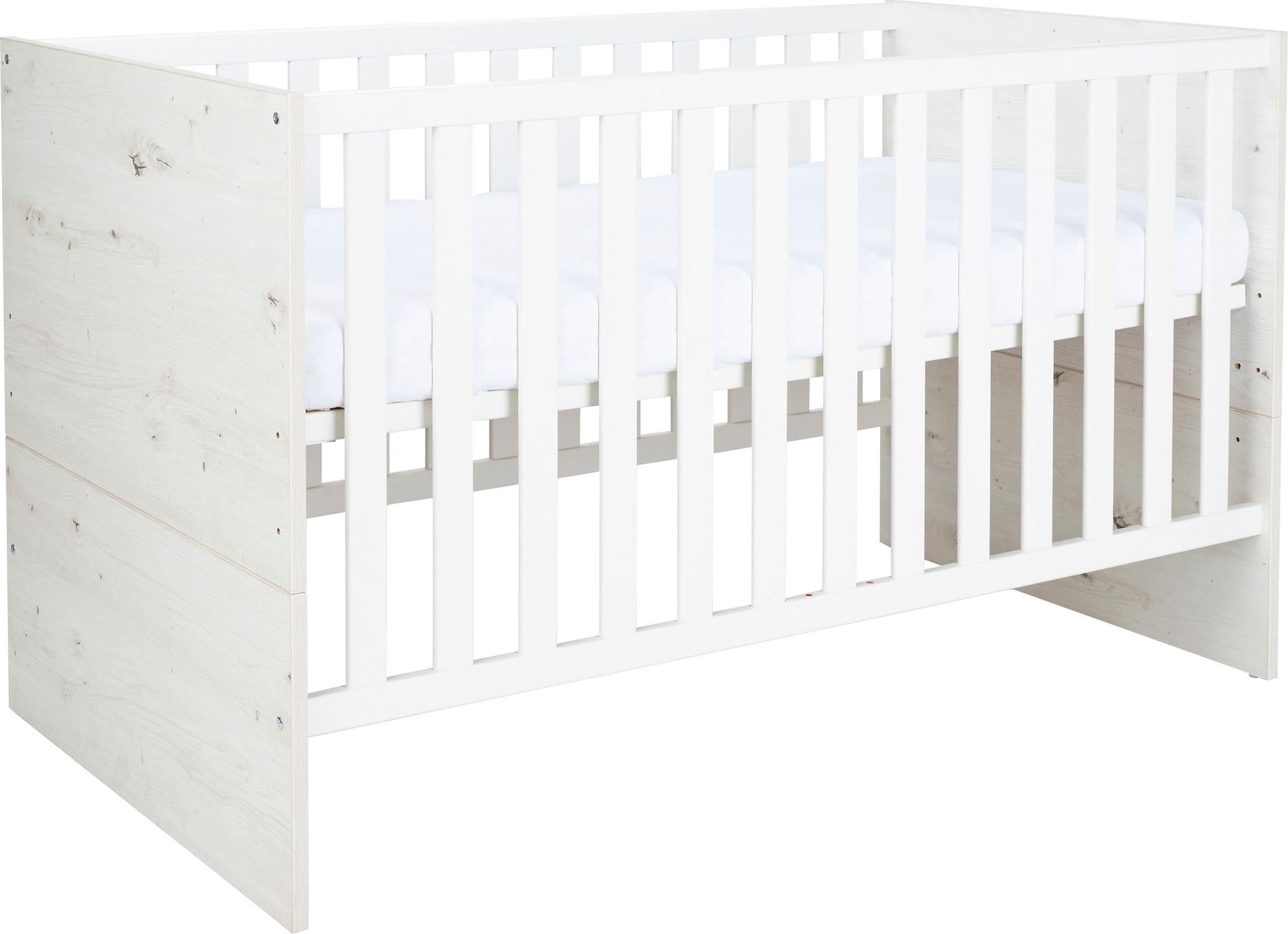 arthur berndt Babyzimmer-Komplettset »Babyzimmer Set »Lavea« 3-teilig«, (Set, Babymöbel-Set »Lavea«: Kleiderschrank, Kinderbett und Wickelkommode)