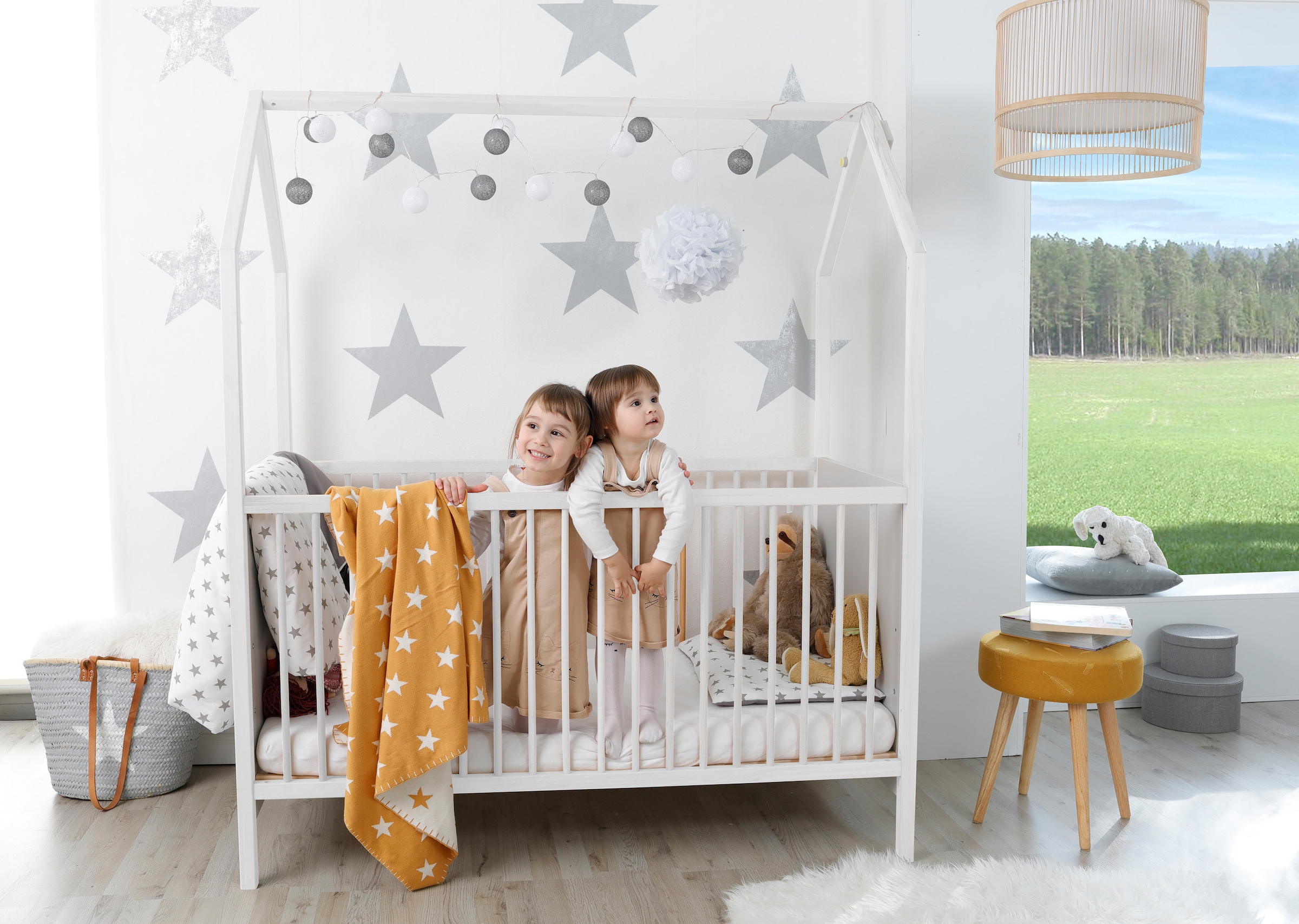 Schardt Babybett »Hausbett Made White«, Sienna ♕ in bei Germany