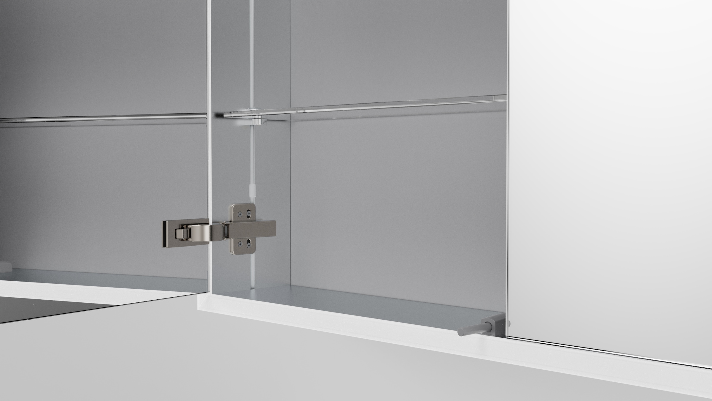 Talos Badezimmerspiegelschrank »Talos Magnus« 80x70 cm, mit austauschbarer LED-Beleuchtung