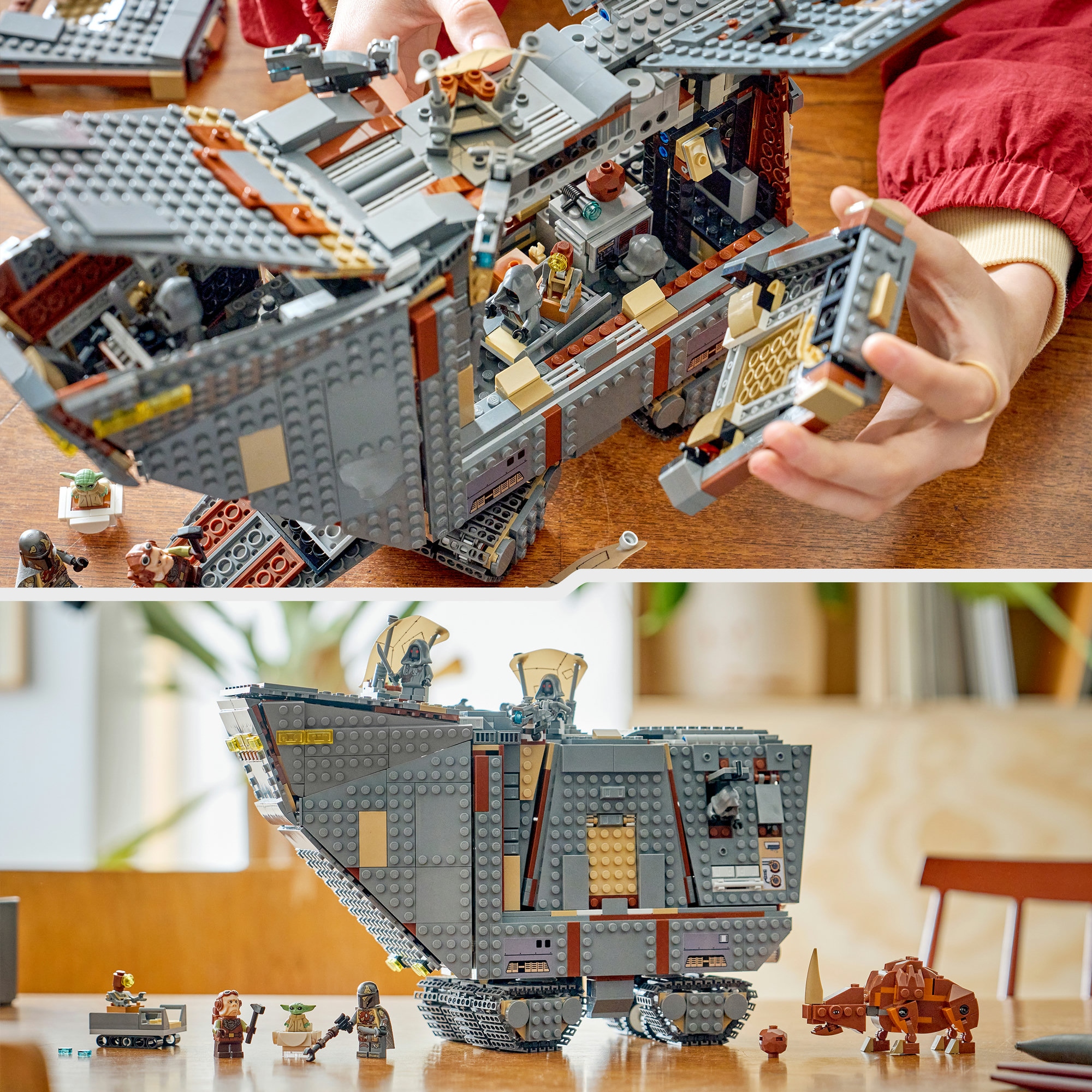 LEGO® Konstruktionsspielsteine »Offworld Sandkrawler und Schlammhorn (75453), LEGO Star Wars™« Made in Europe
