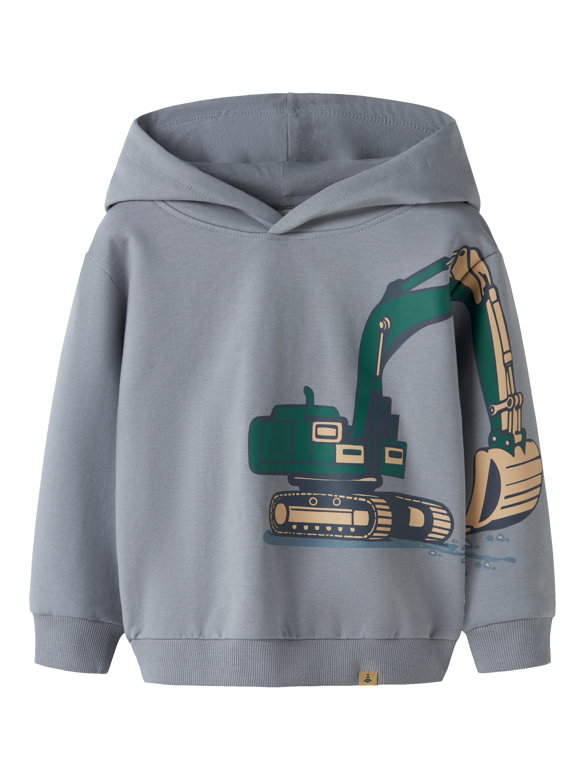 Name It Kapuzensweatshirt »NMMNERO LS NREG SWEAT WH BRU«, Baumwollmischung, regular fit
