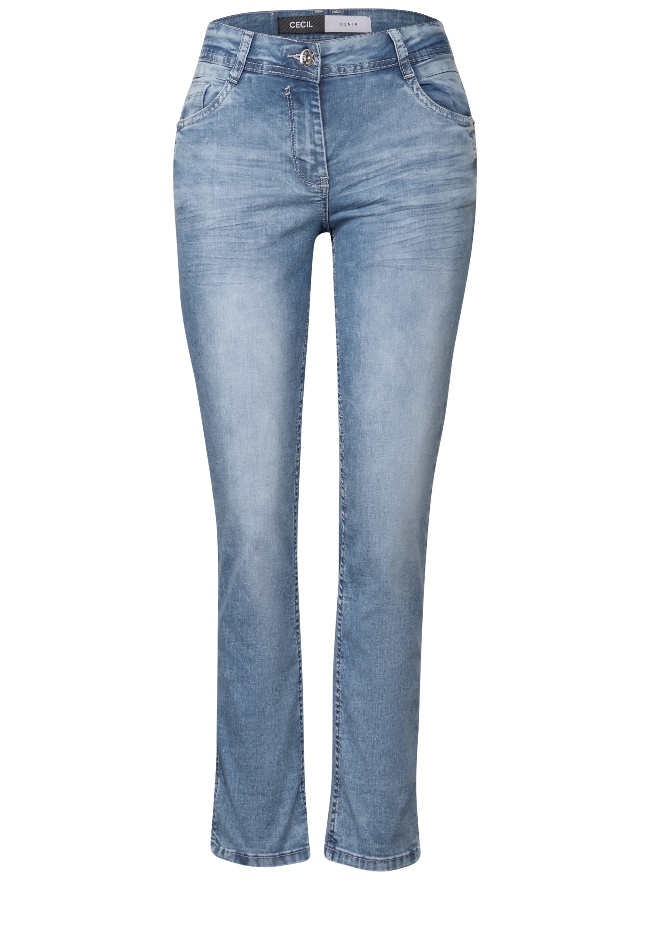 Cecil 5-Pocket-Jeans »Style Scarlett«, mit Turn-Up Detail