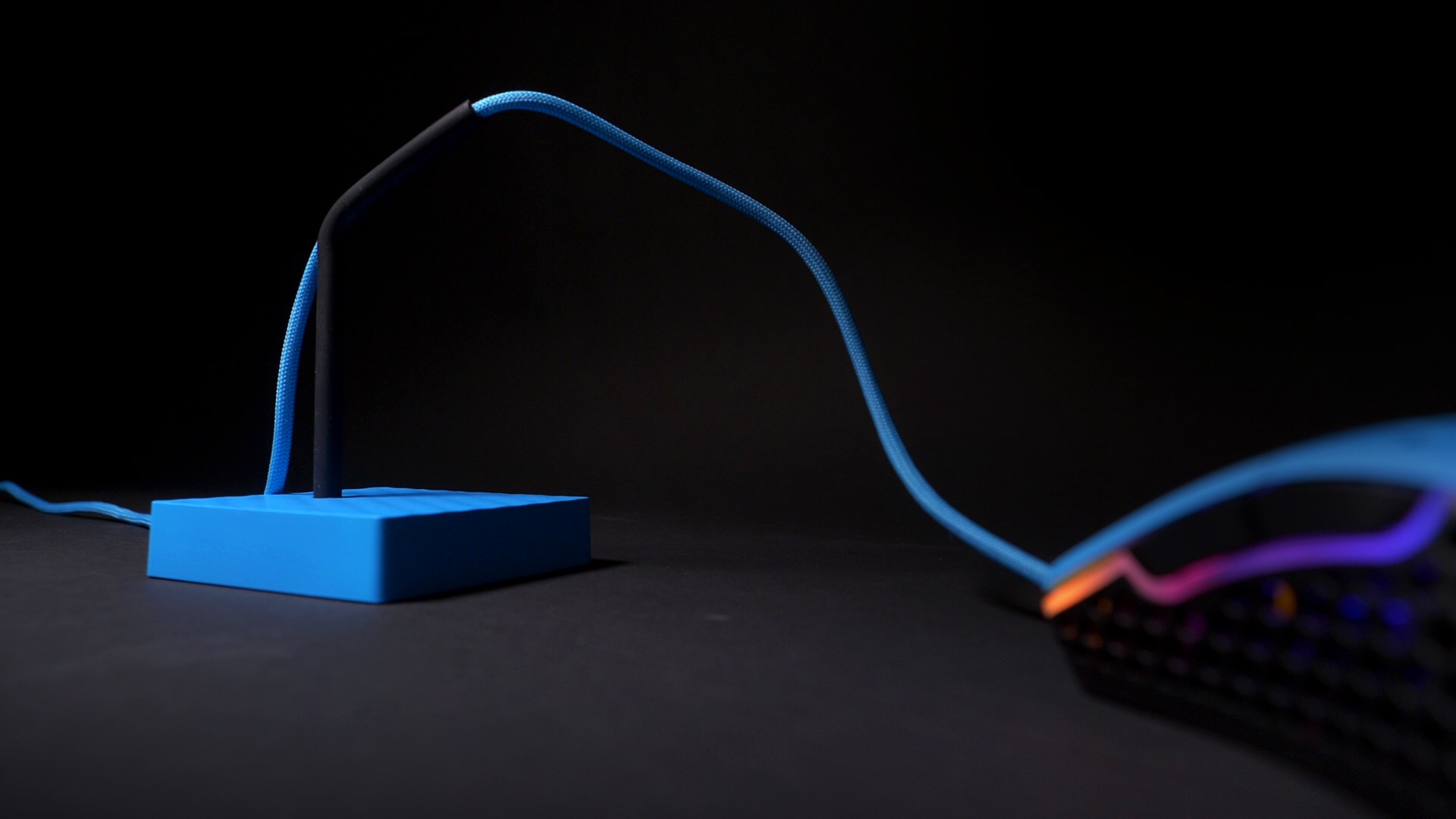 Cherry Xtrfy Mauskabelhalter »B4 Mouse Bungee«, Flexibler Silikonarm