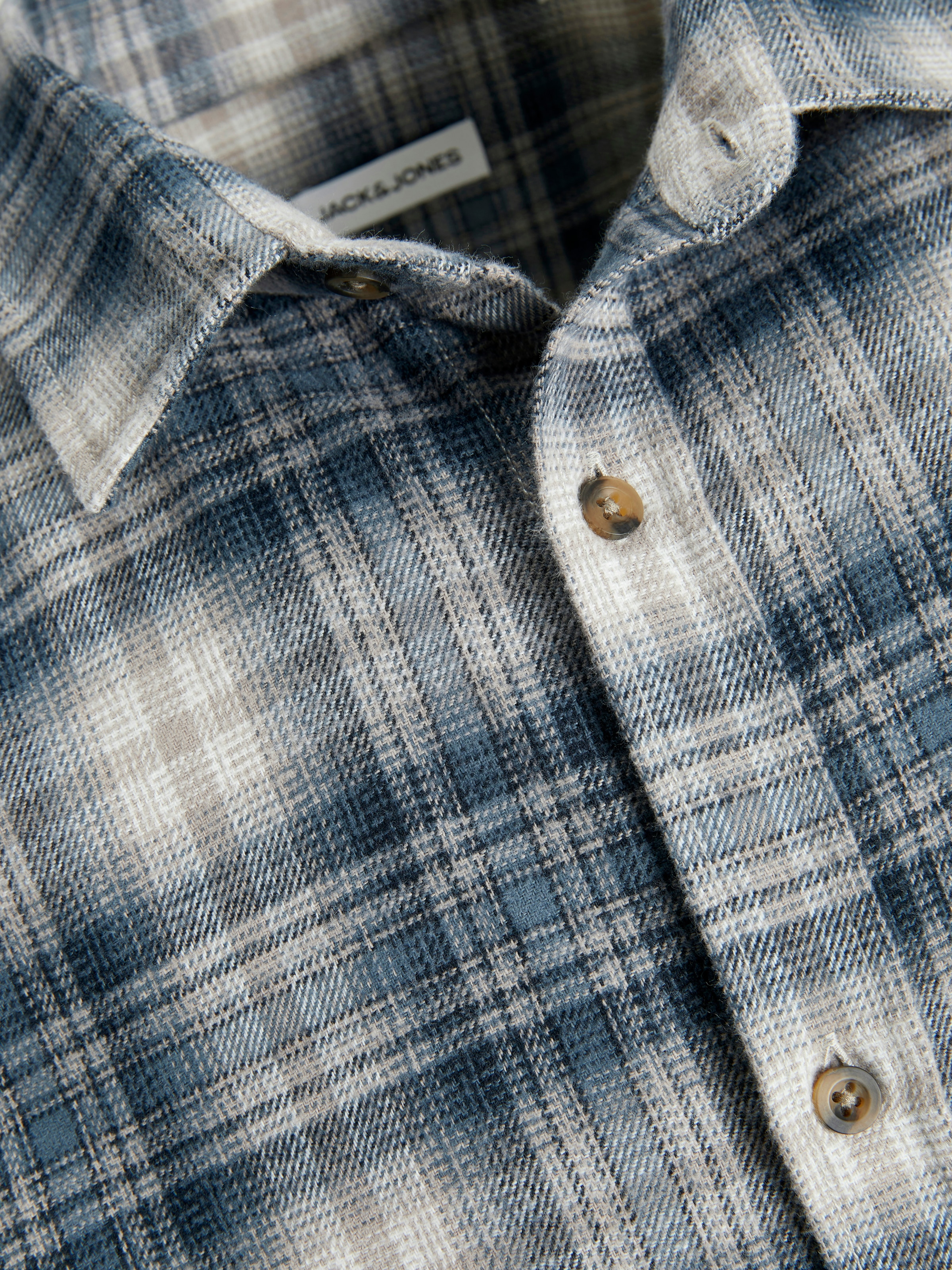 Jack & Jones Langarmhemd »JJJOSHUA CHECK SHIRT LS«