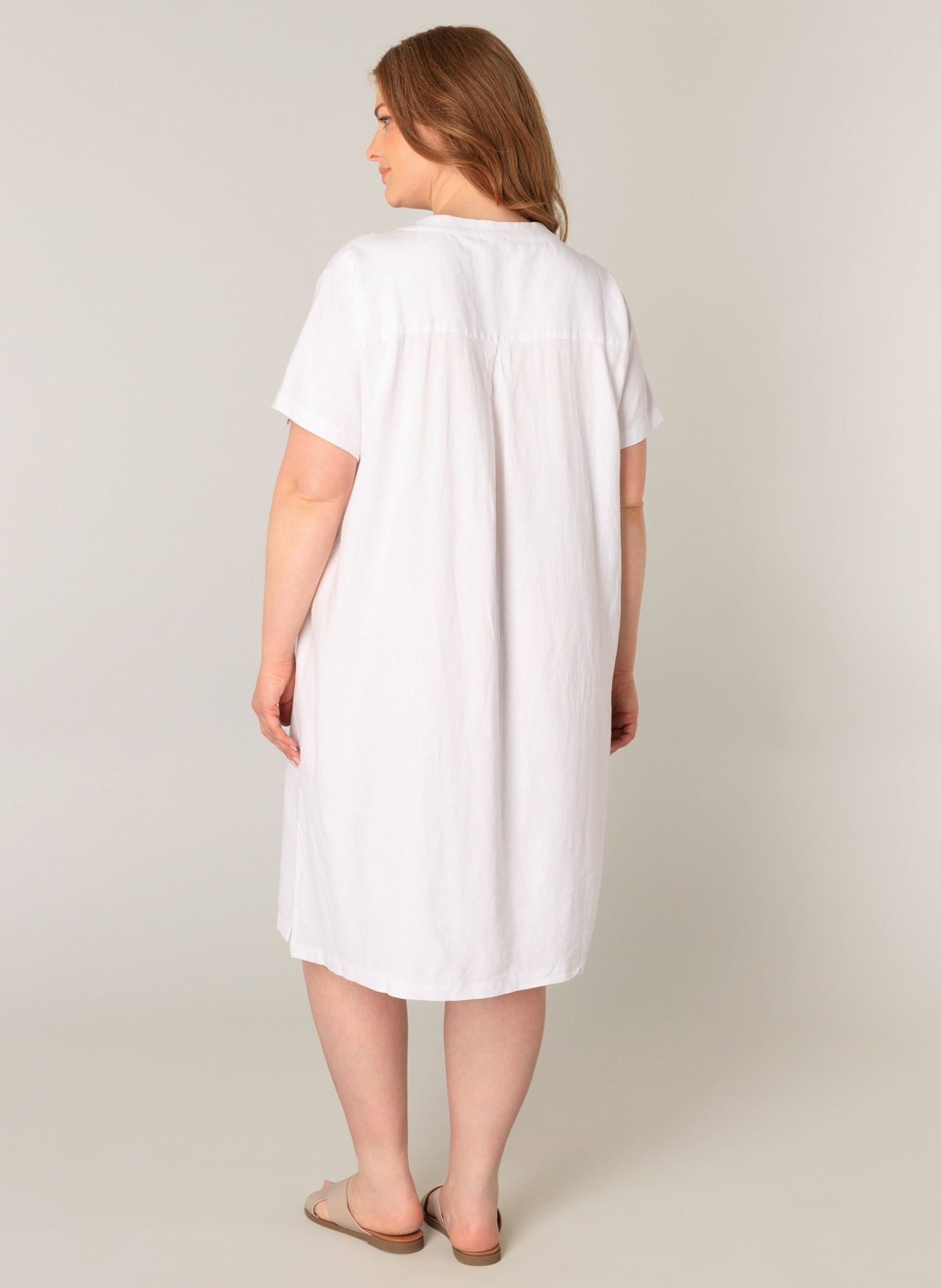 Base Level Curvy Tunikakleid »Yacinthe«, mit Leinen