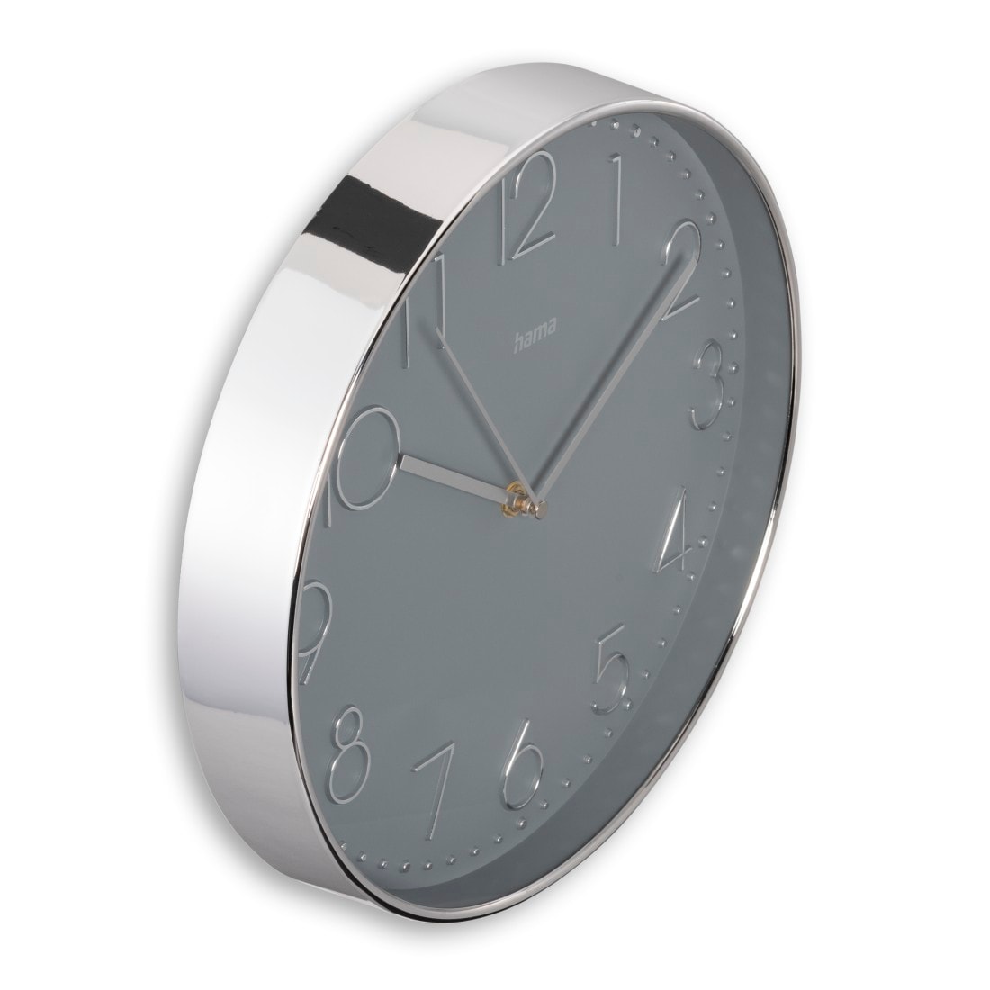 Hama Wanduhr »Wanduhr "Korsika", Ø 30 cm, ohne Ticken« geräuscharm