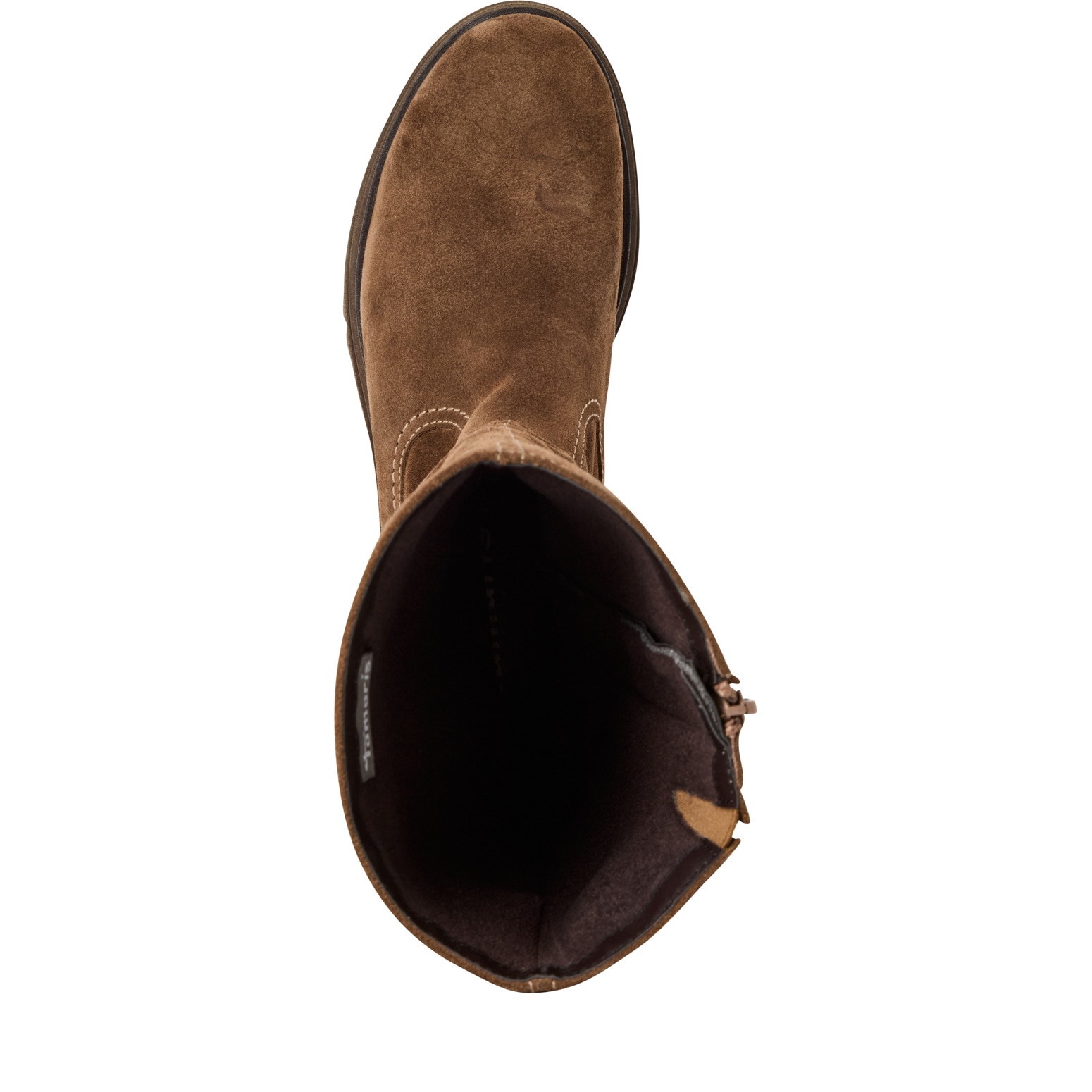 Tamaris Stiefel  , Blockabsatz, Langschaftstiefel mit slouchy Falten am Schaft