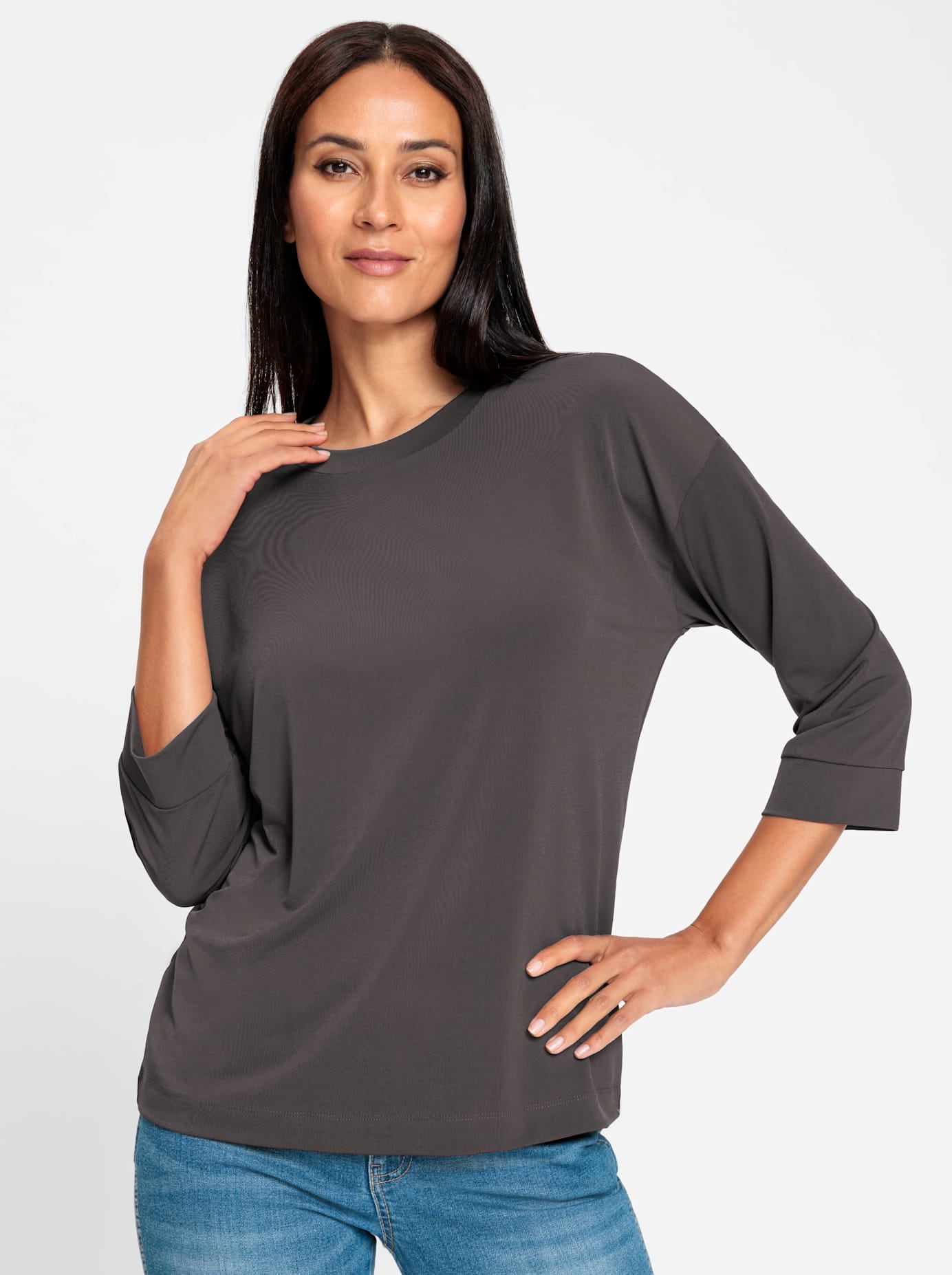 heine 3/4-Arm-Shirt »Shirtbluse«, (1 tlg.)